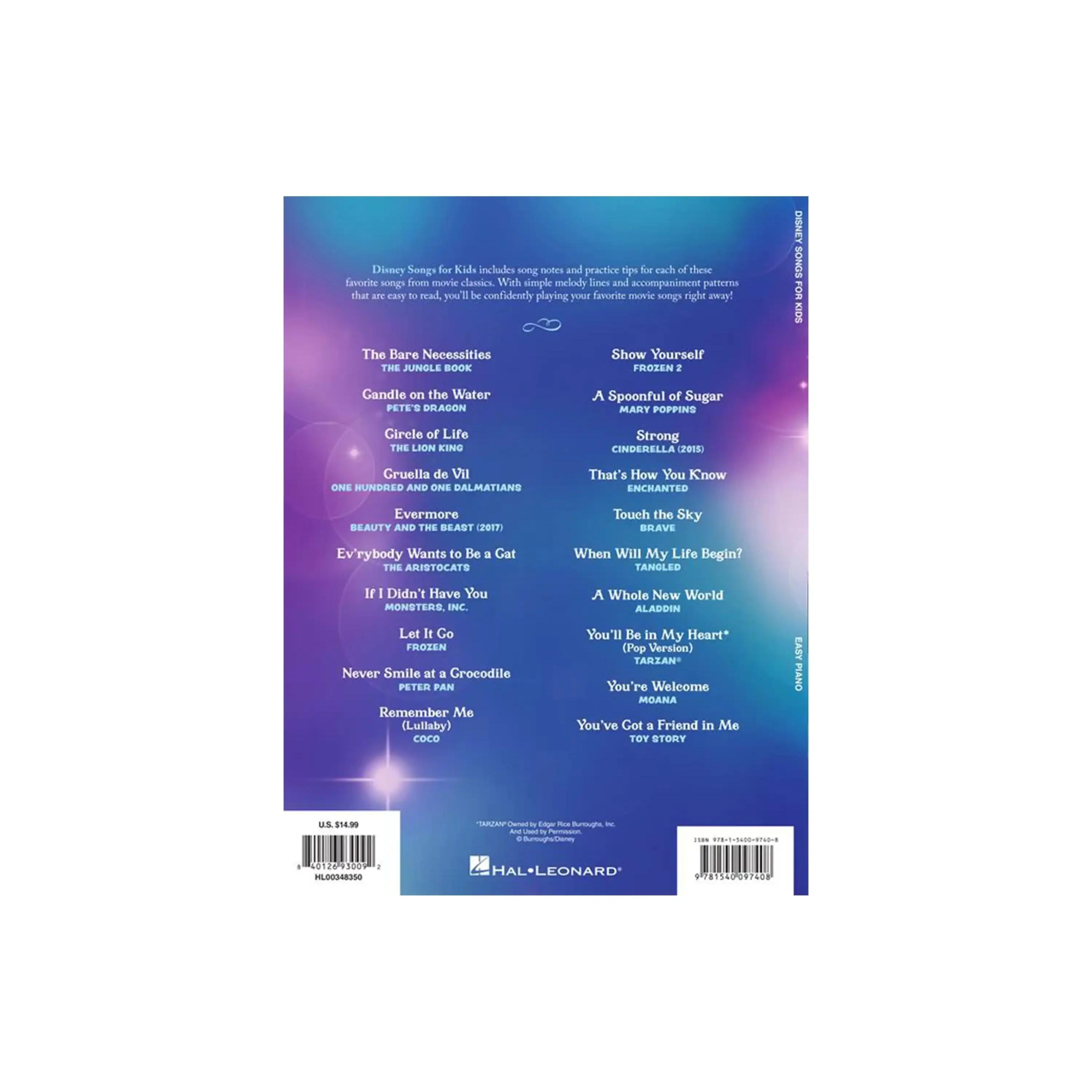 Hal Leonard Disney Songs for Kids Piano Book - Image 7