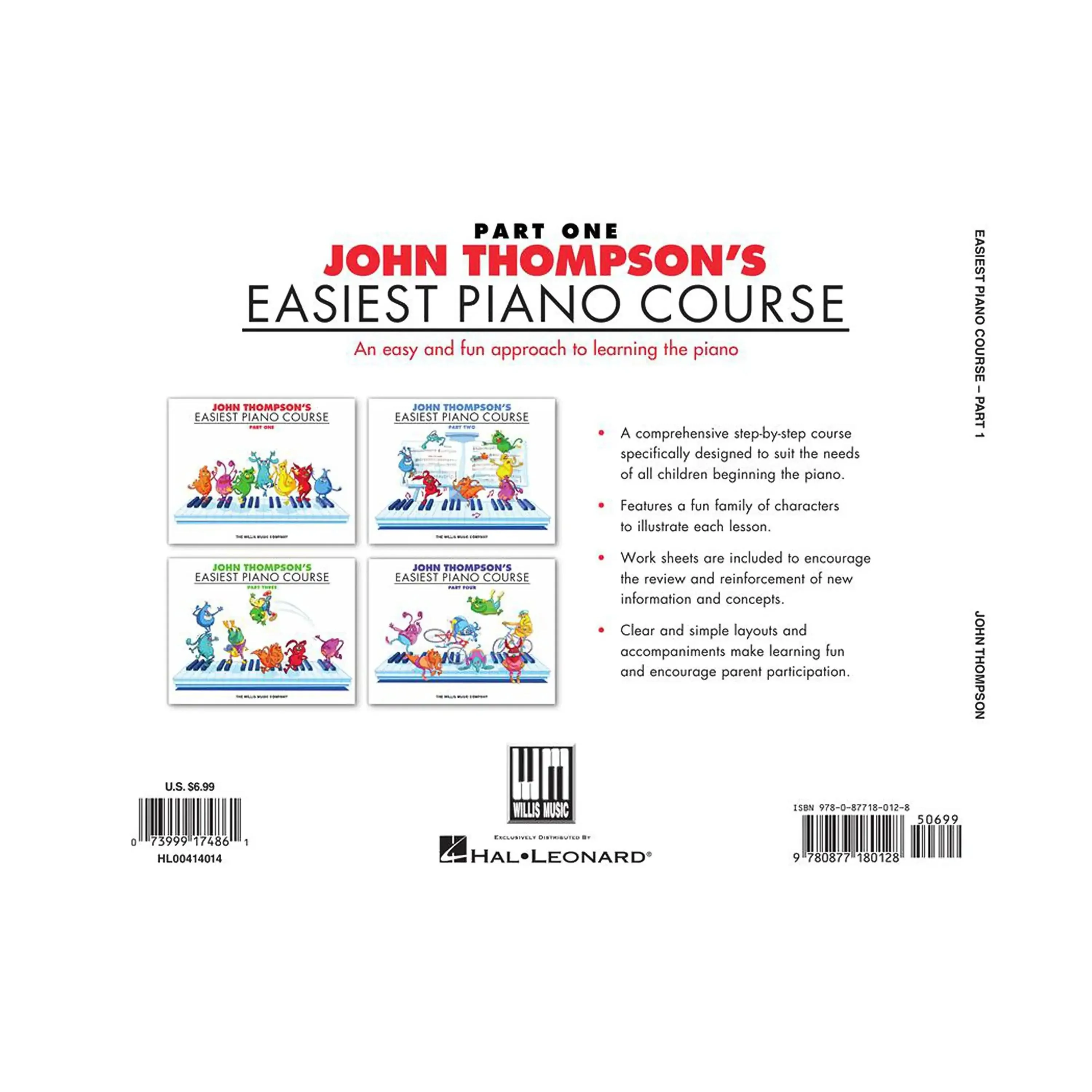 John Thompson's Easiest Piano Course - Part 1 – Book Only - Image 4