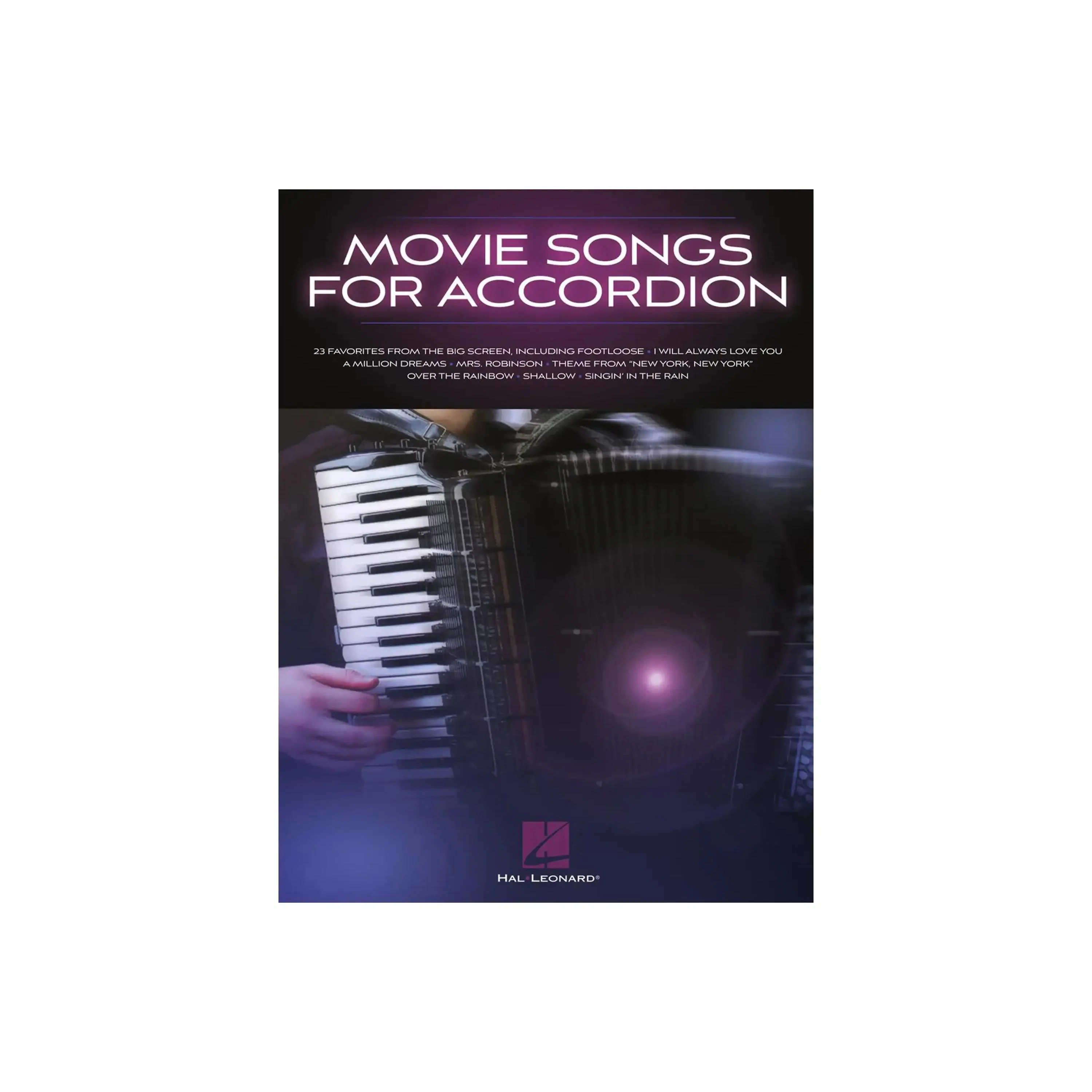 Hal Leonard Movie Songs For Accordion Softcover Book