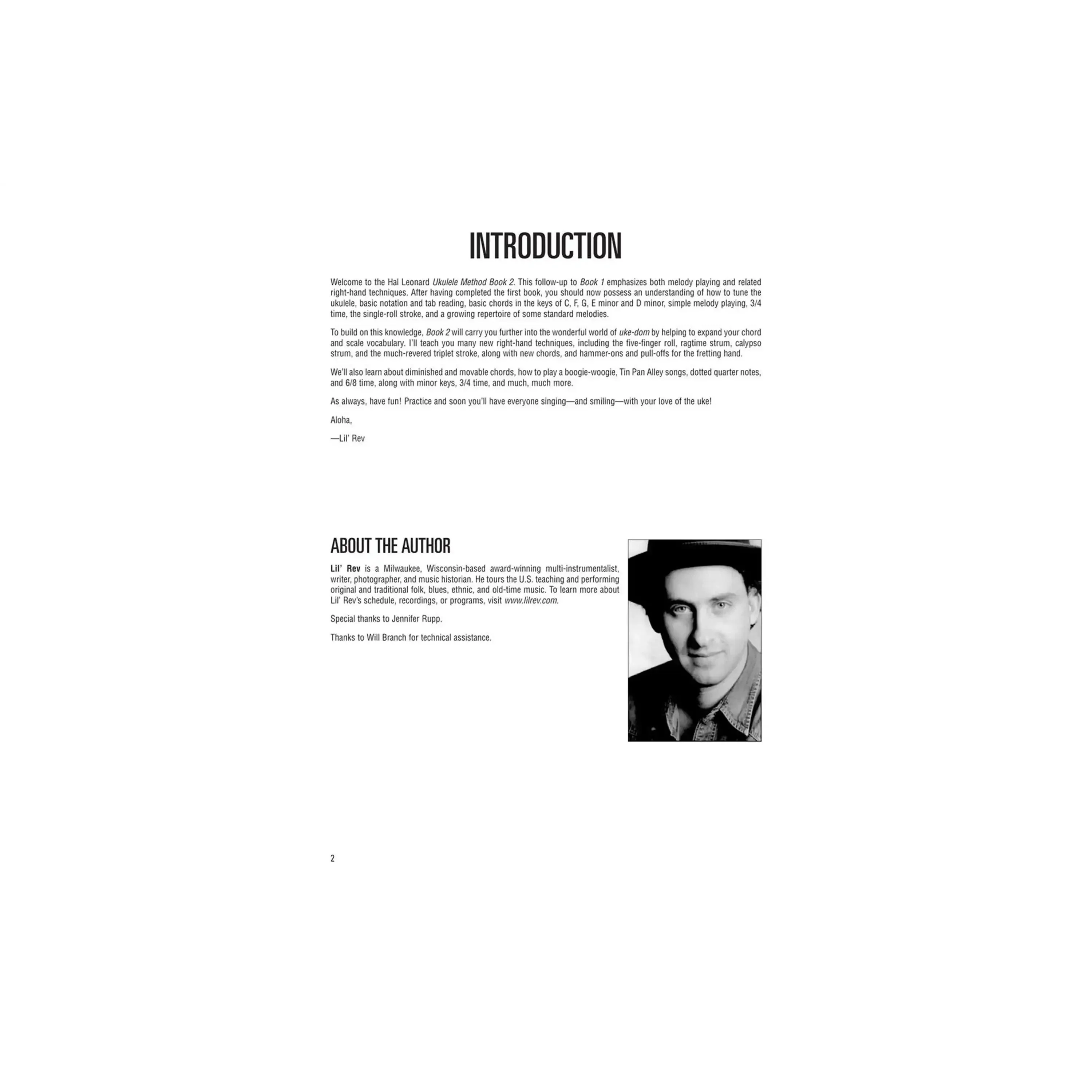 Hal Leonard Softcover Ukulele Method Book 2 - Image 3