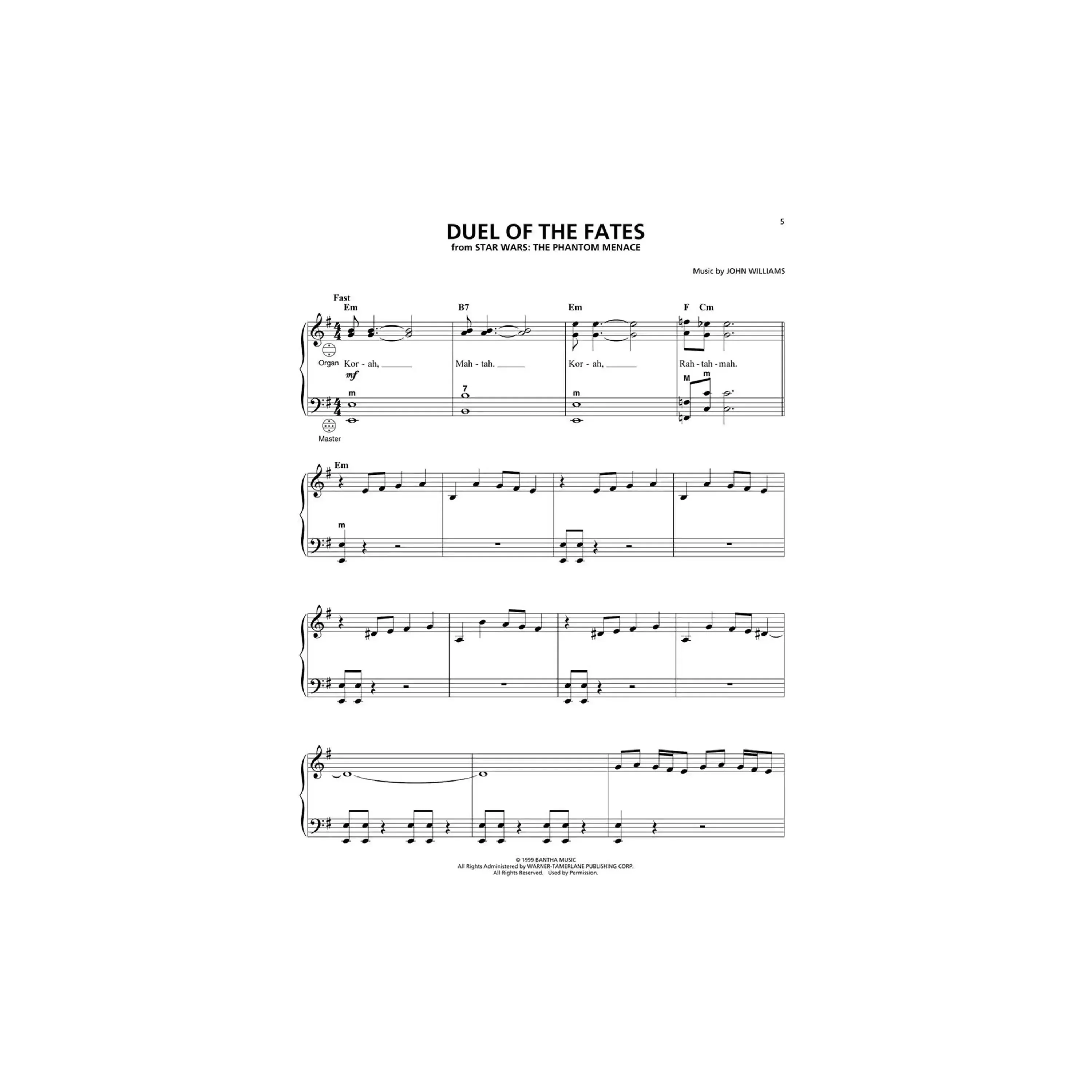 Hal Leonard Star Wars for Accordion Softcover Book - Image 4