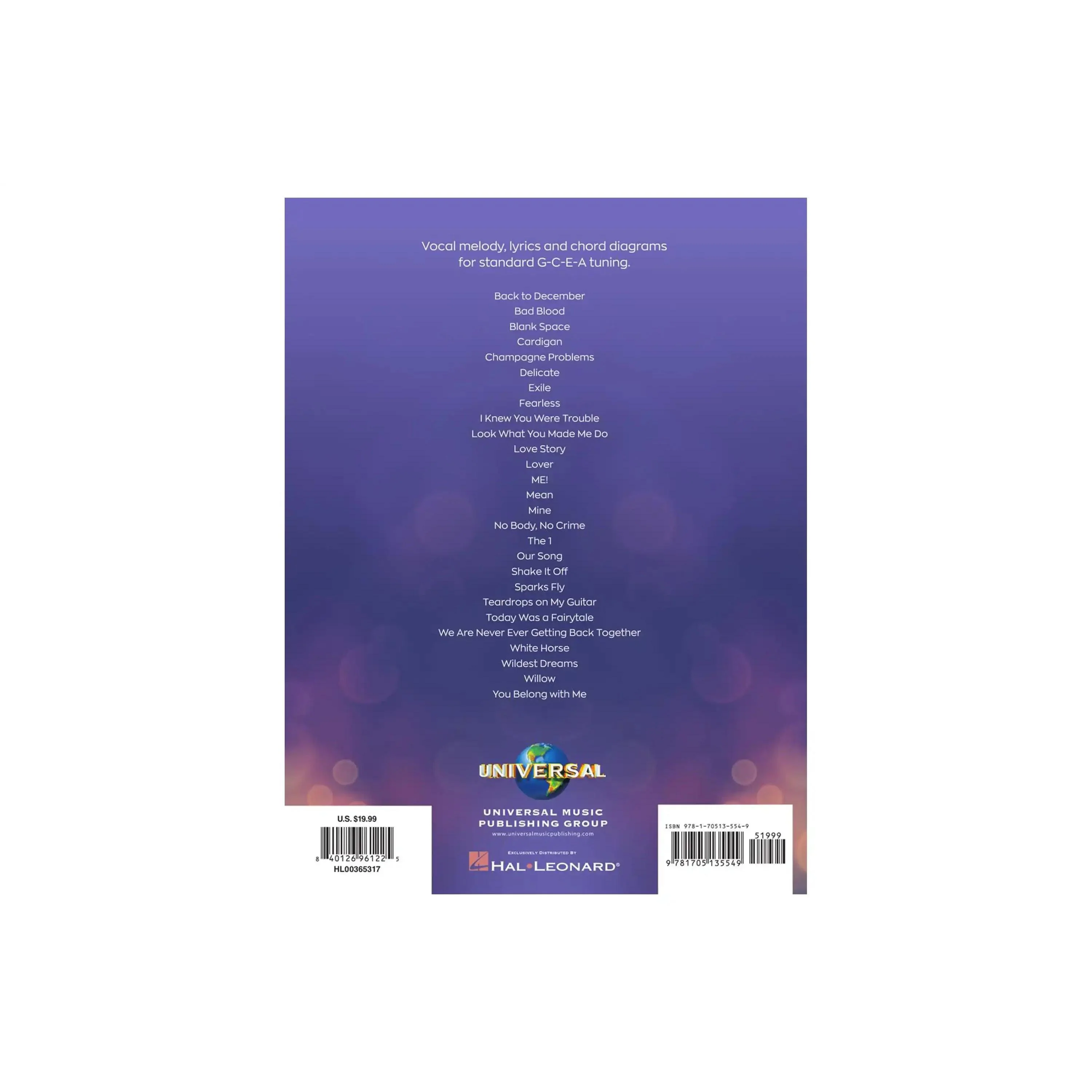 Hal Leonard Taylor Swift Ukulele Collection - 27 Hits to Strum & Sing - Image 3