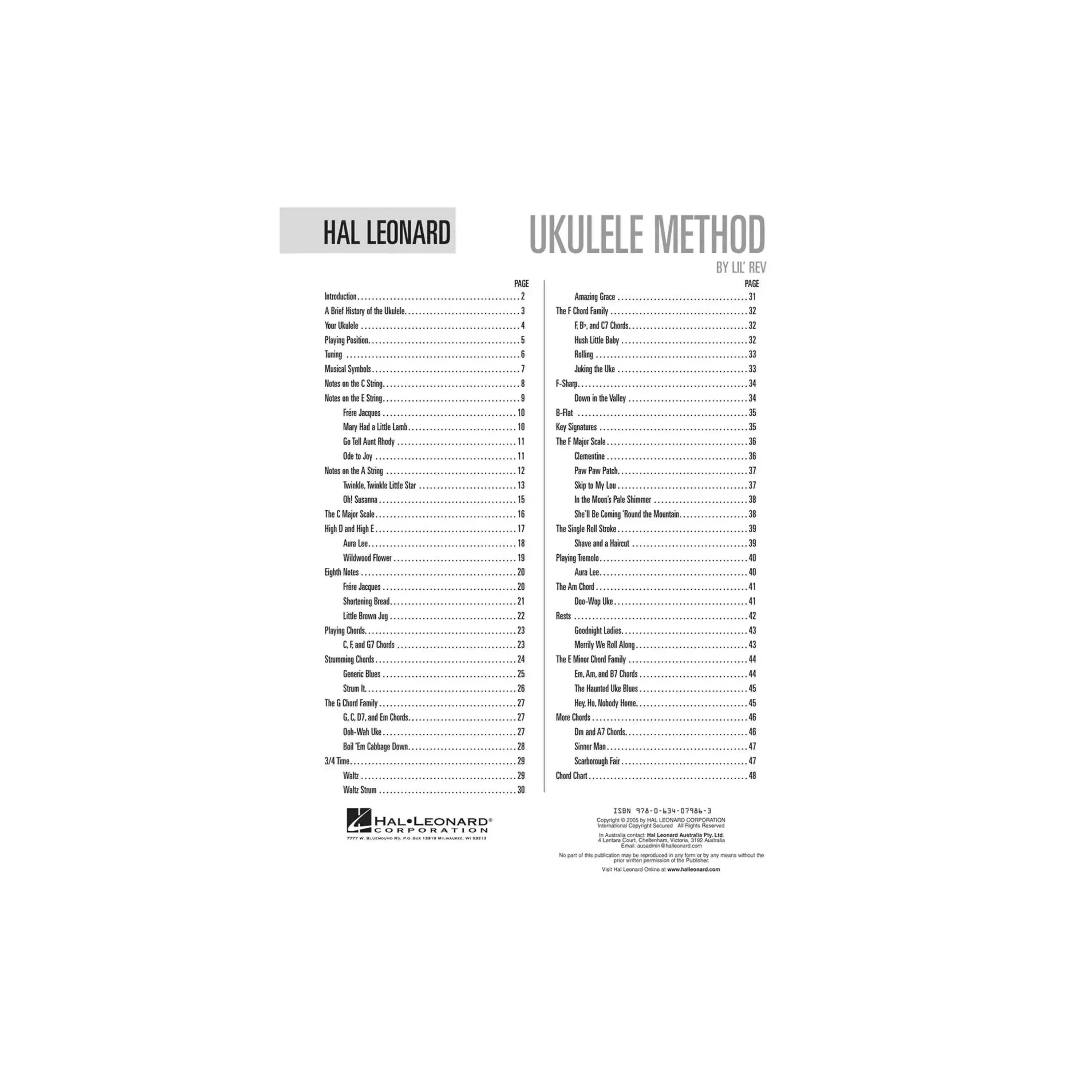 Hal Leonard Ukulele Method Book 1 - Image 2
