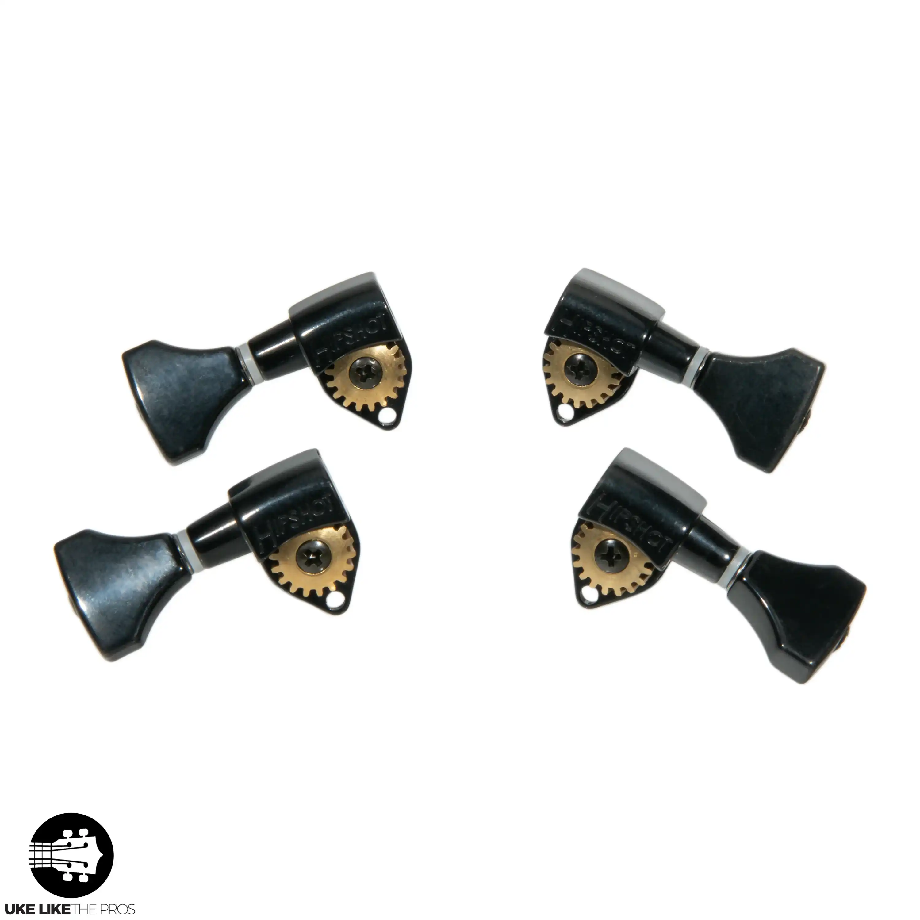 Hip Shot Classic Open Ukulele Tuning Machines - BLACK - NO BOX - Image 6