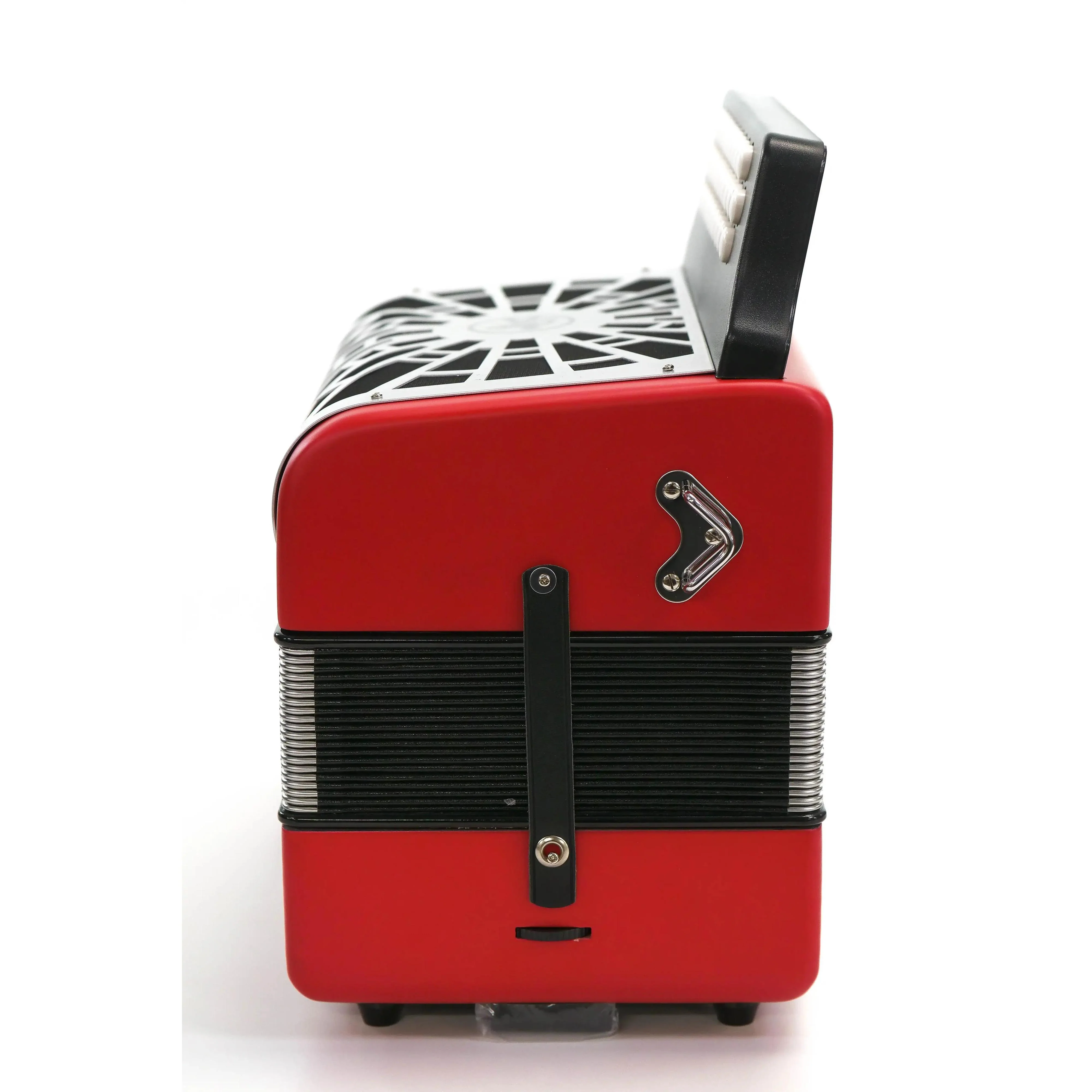 Hohner Compadre GCF Diatonic Red Accordion - Image 11