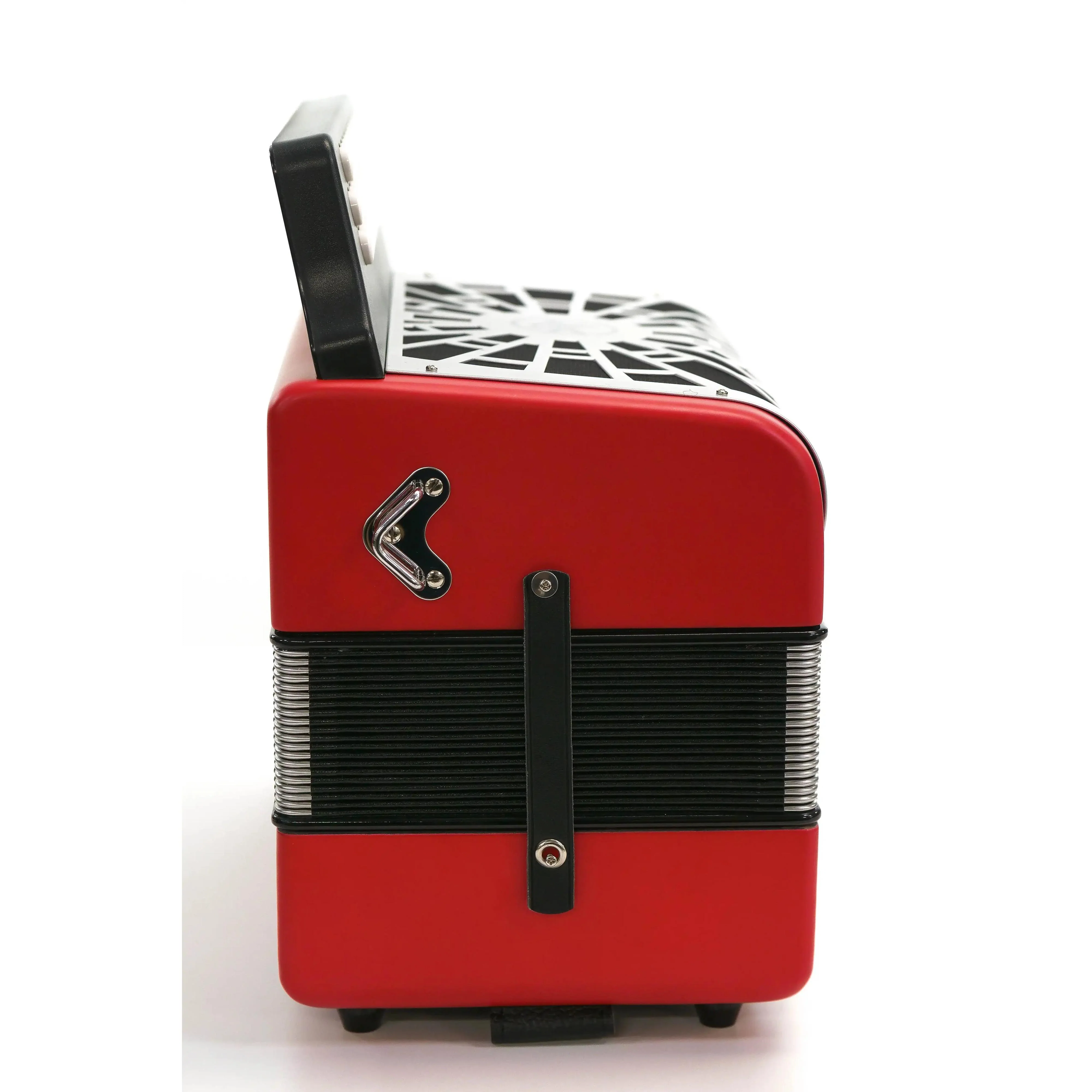 Hohner Compadre GCF Diatonic Red Accordion - Image 12