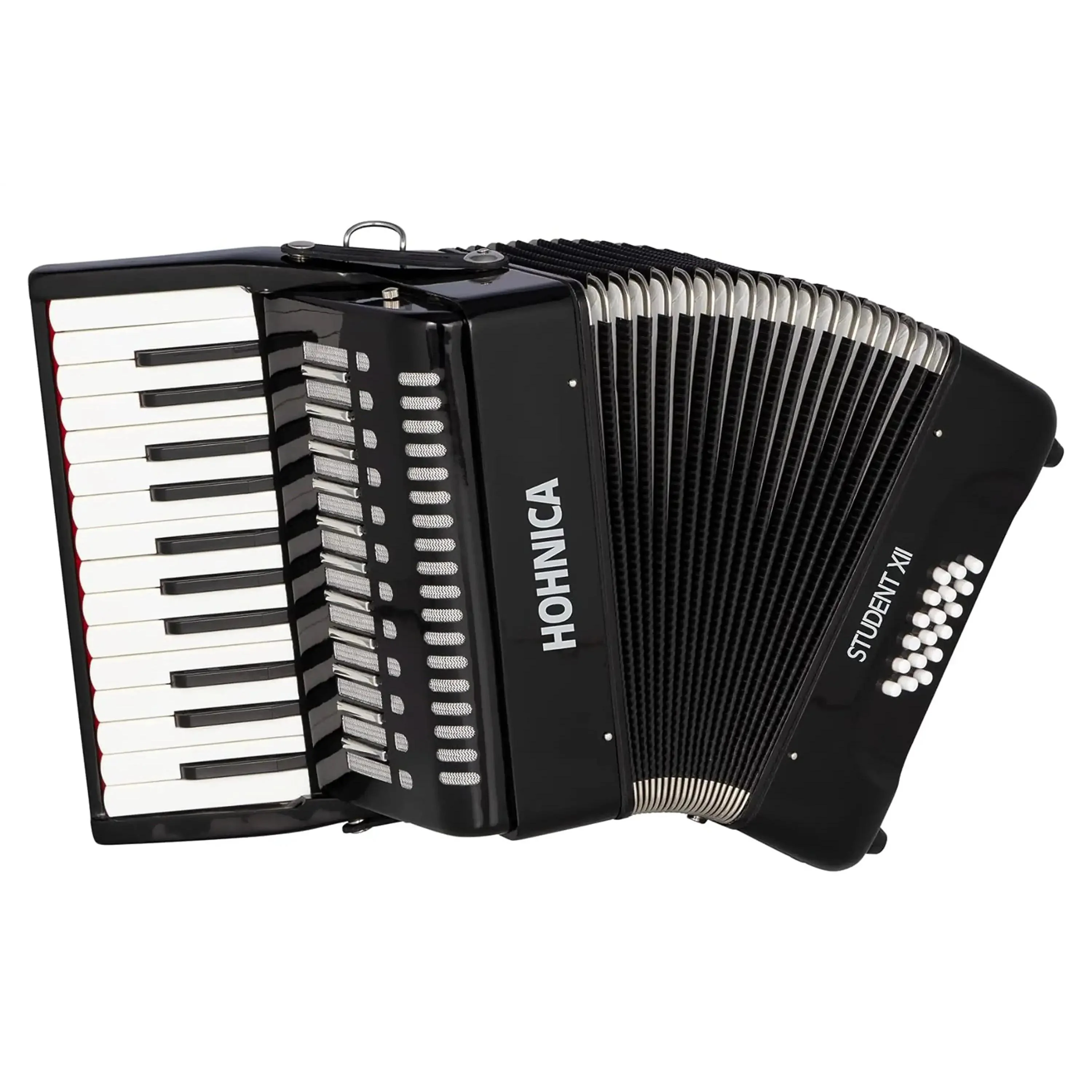 Hohner Hohnica 44 Key Student XII Piano Accordion - Black