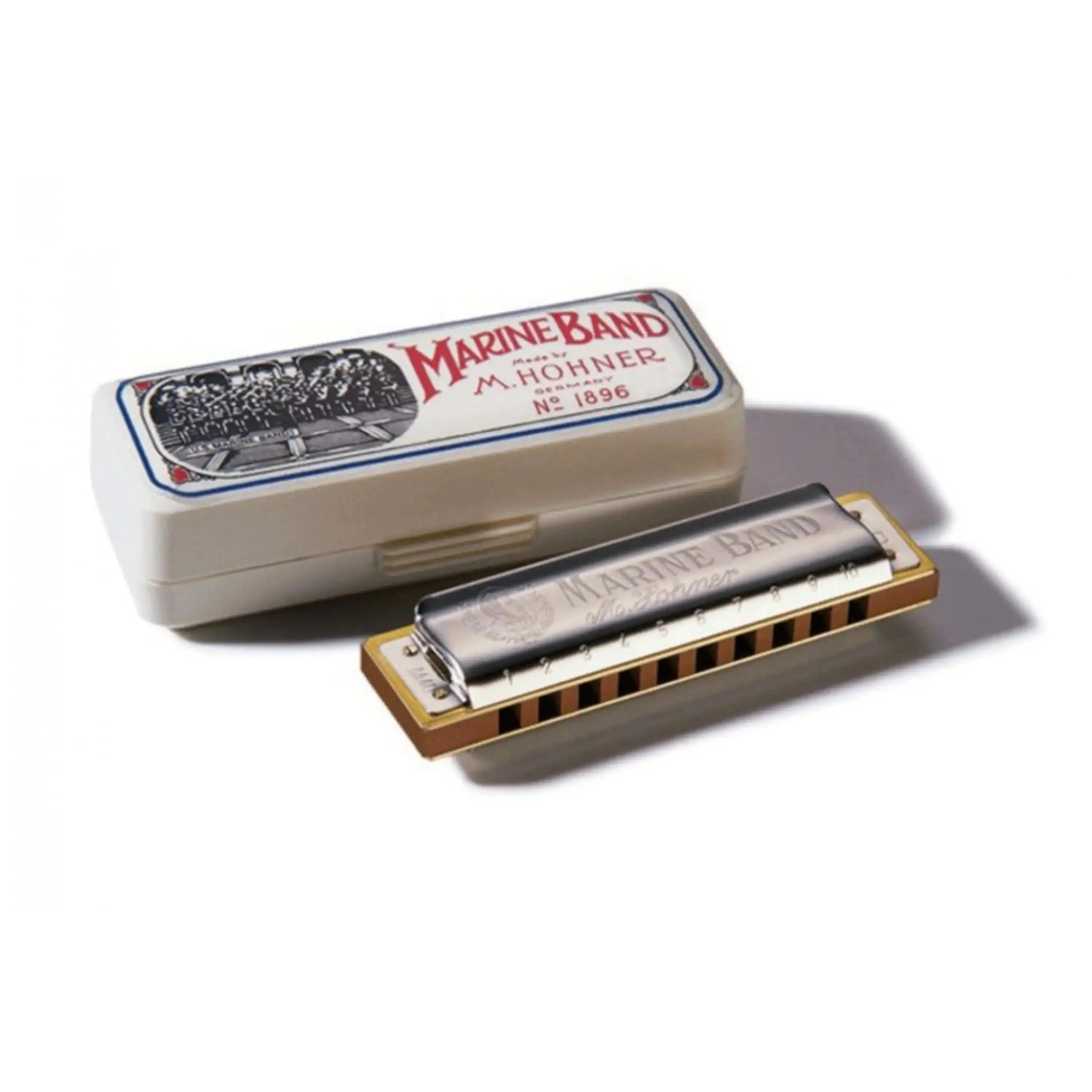 Hohner Marine Band 1896 Harmonica - Key of E - Image 4