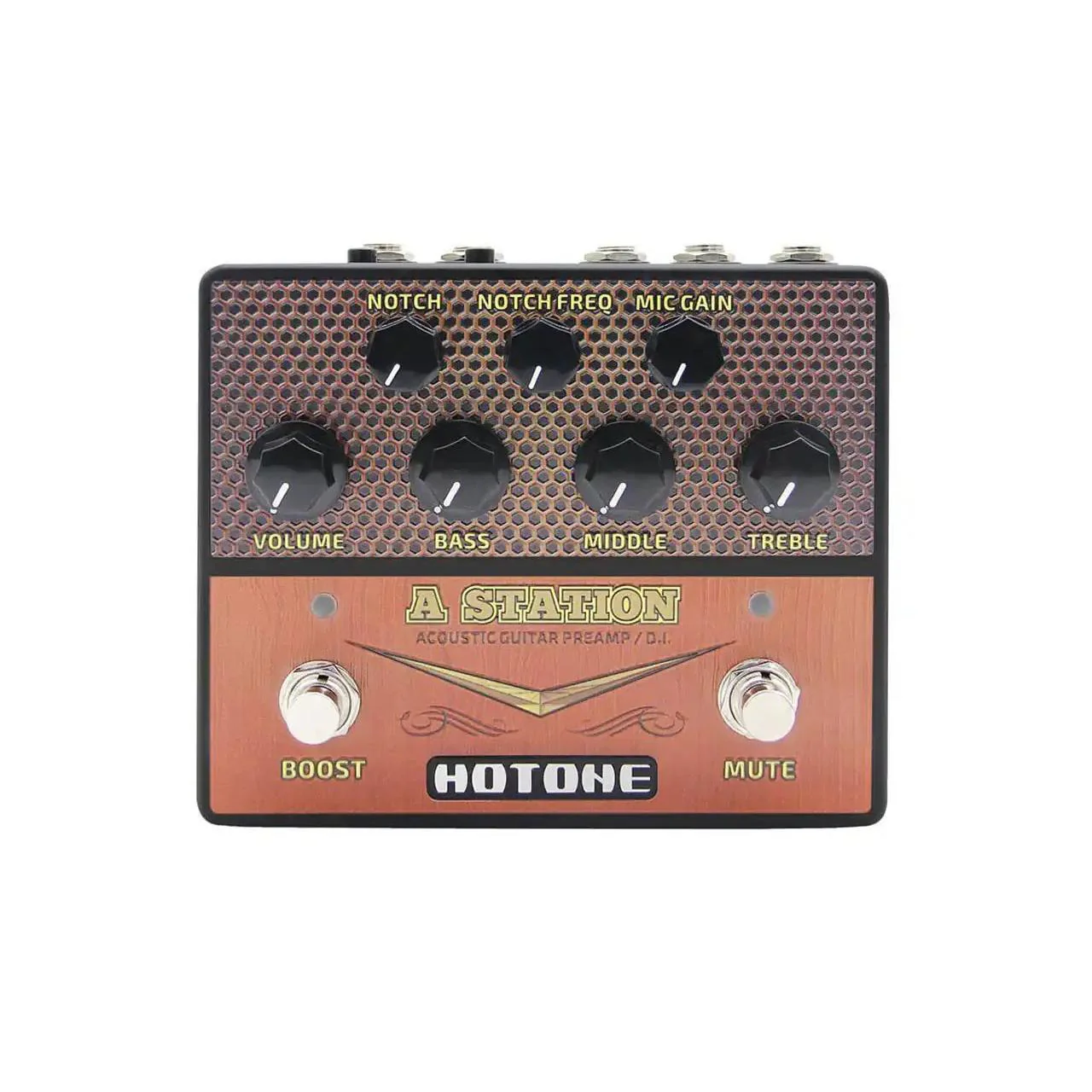Hotone A Station TPPAST Acoustic Guitar Preamp/D.I.