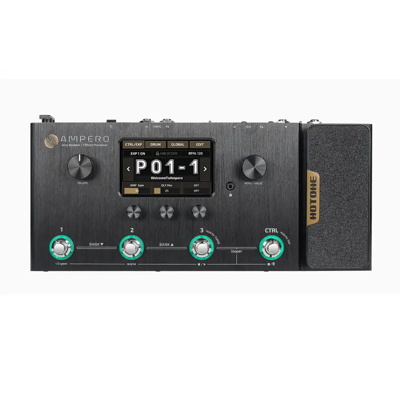 Hotone Ampero MP-100 Amp Modeler/Effects Processor