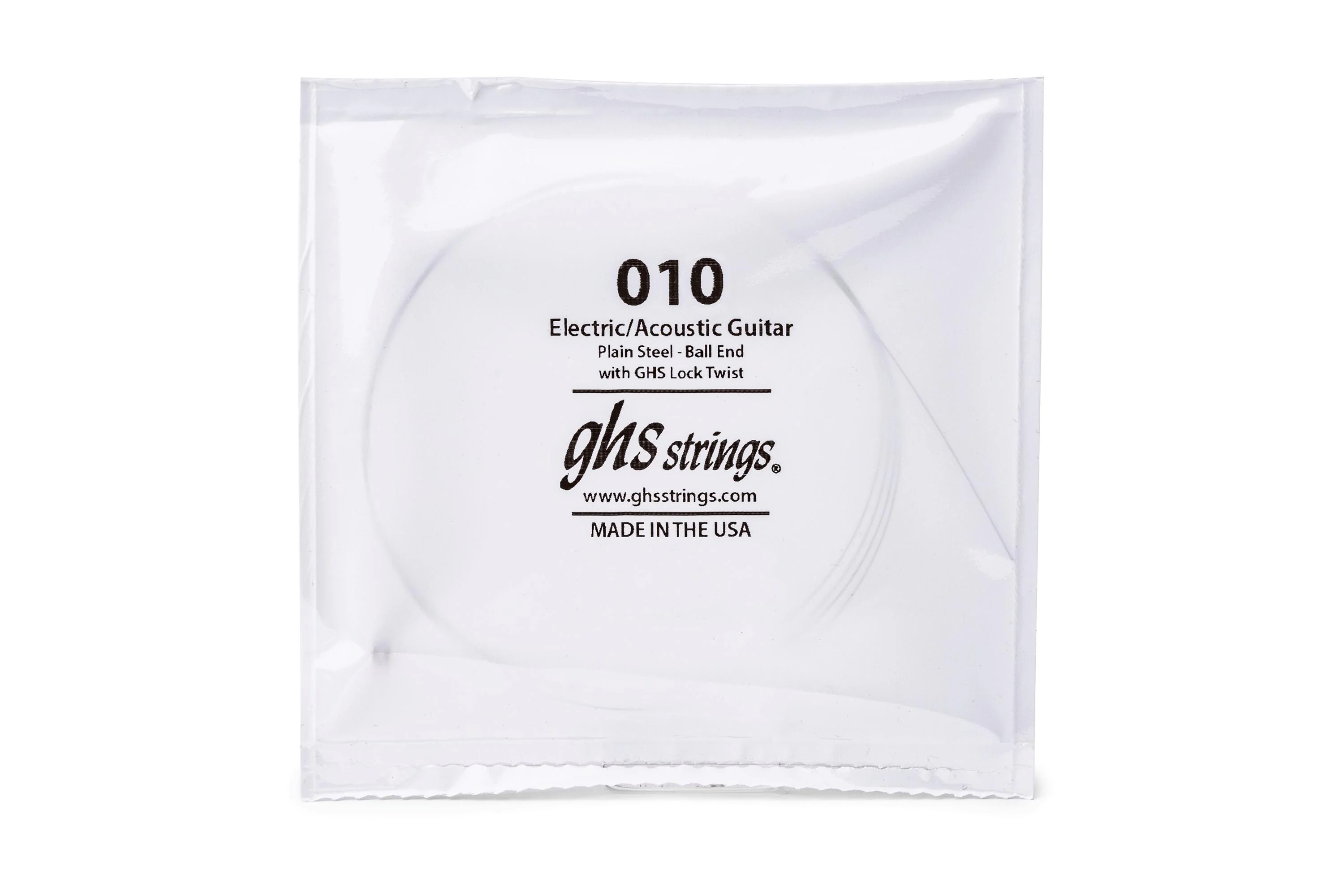 GHS-010 - Plain Steel String (SINGLE STRING)