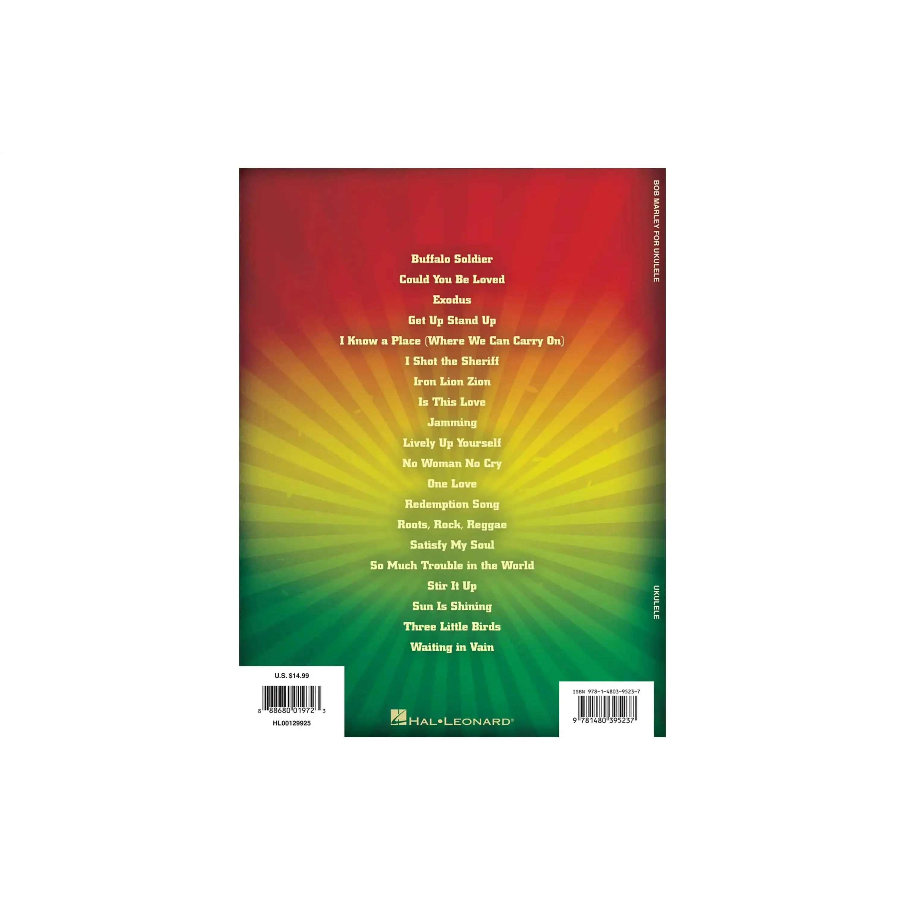 Bob Marley For Ukulele Book - Image 4