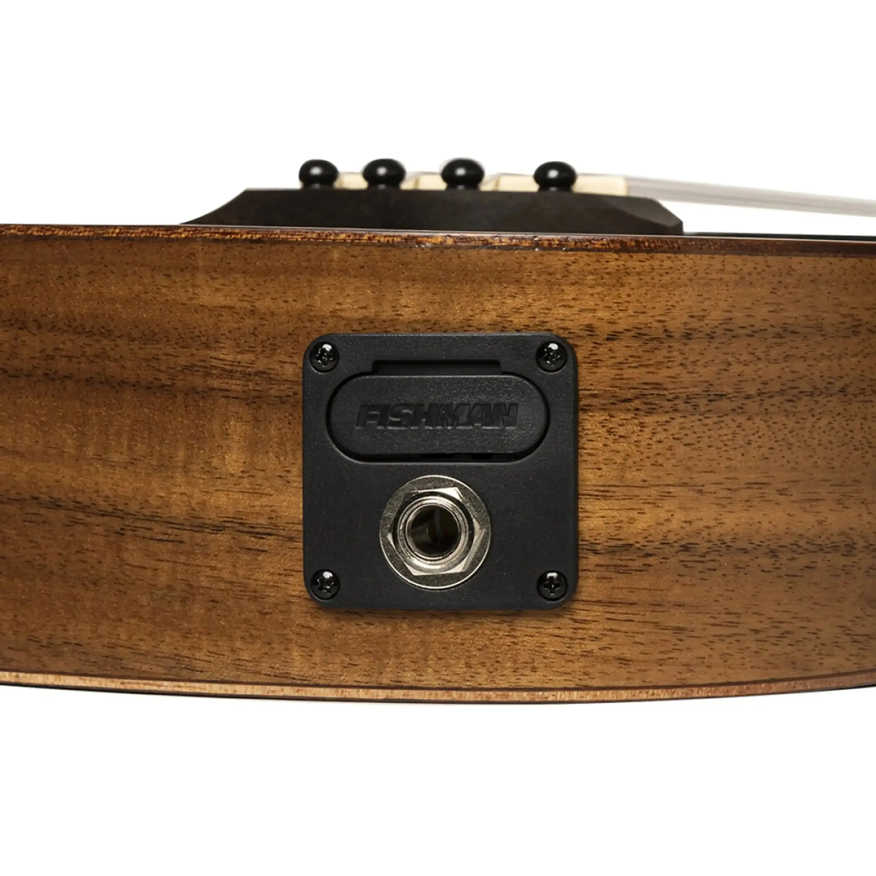 Islander AC-4-EQ Flamed Acacia Concert Ukulele w/ Pickup - Image 3