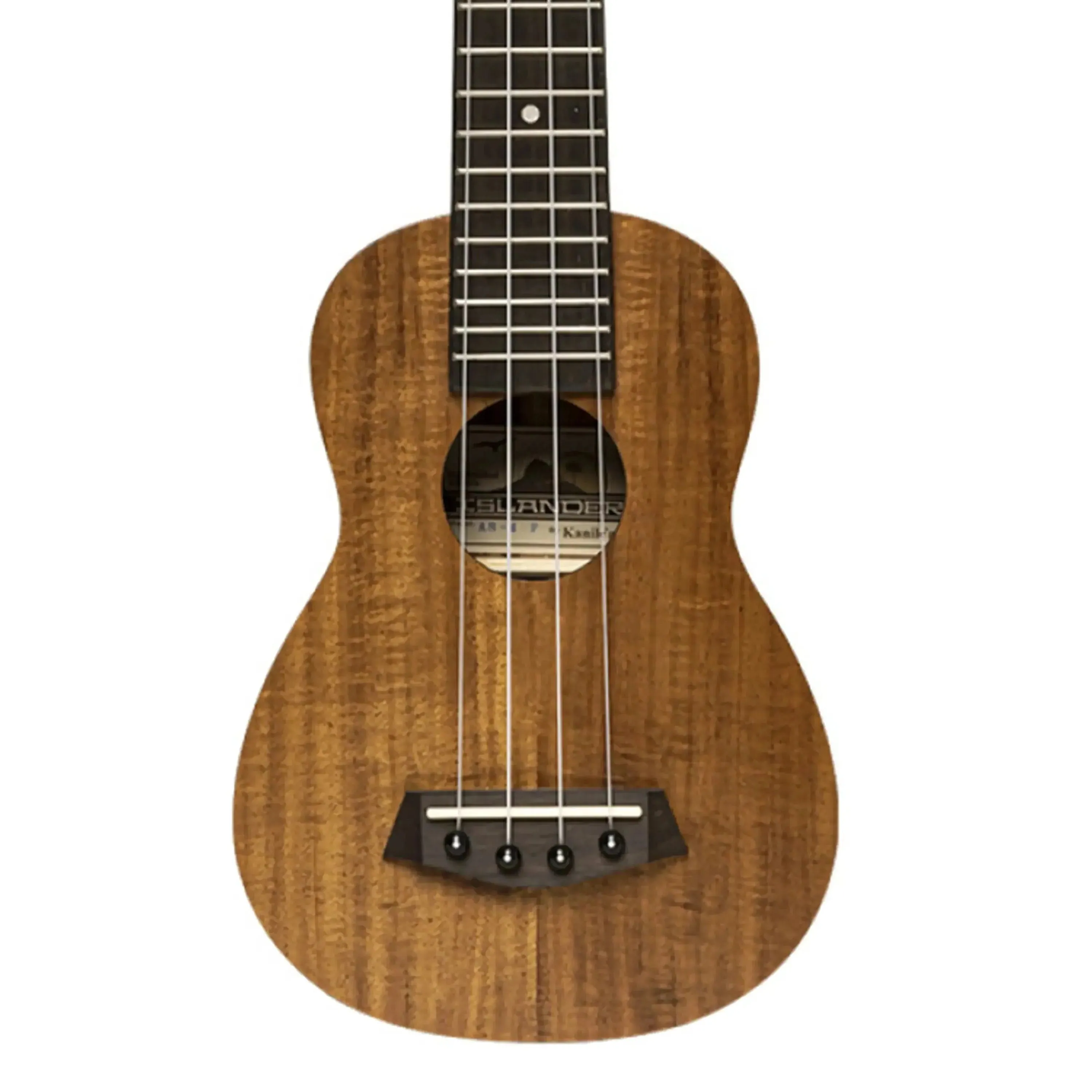 Islander AS-4 Flamed Acacia Soprano Ukulele