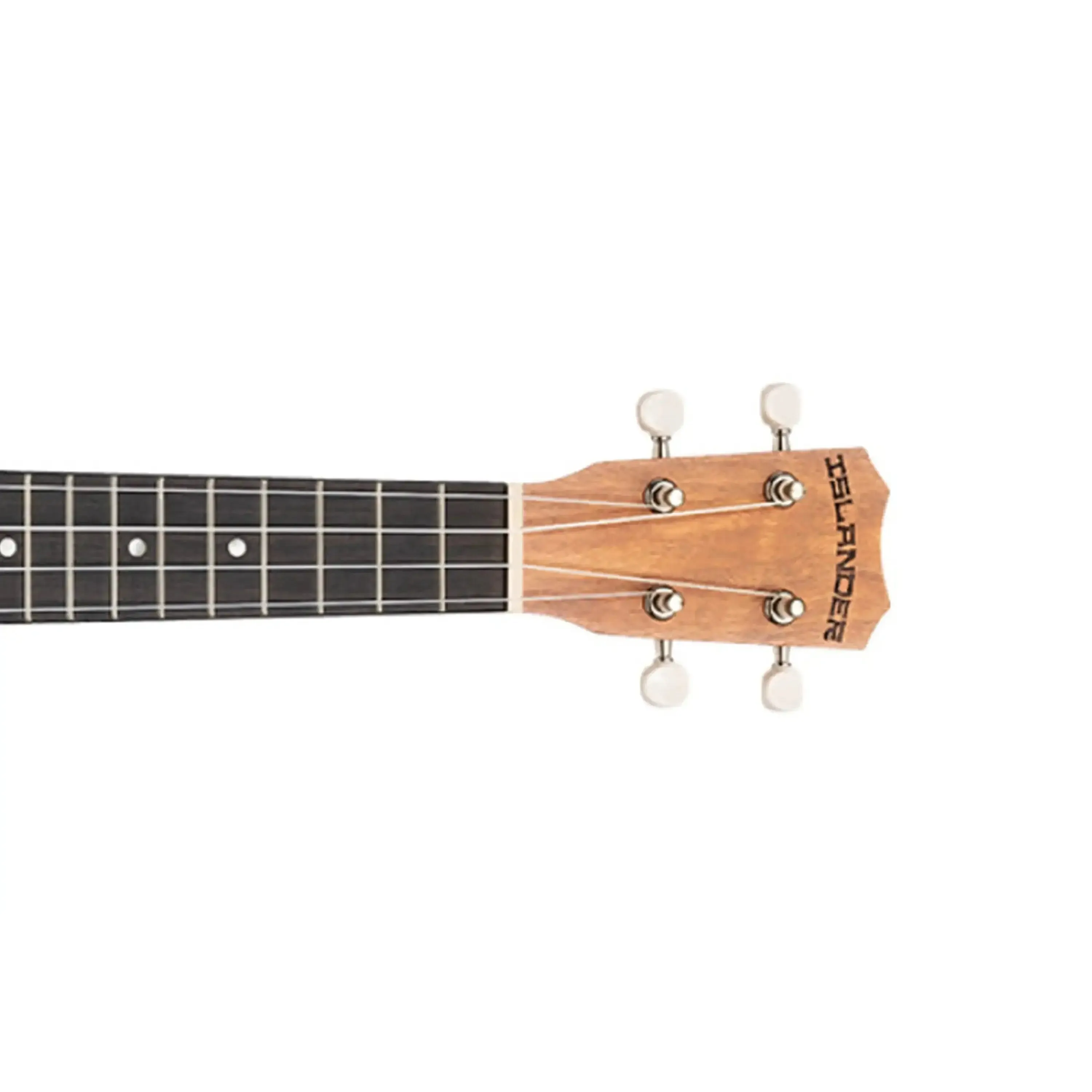 Islander MS-4-ISL Mahogany Soprano Ukulele w/ Hawaiian Islands - Image 5