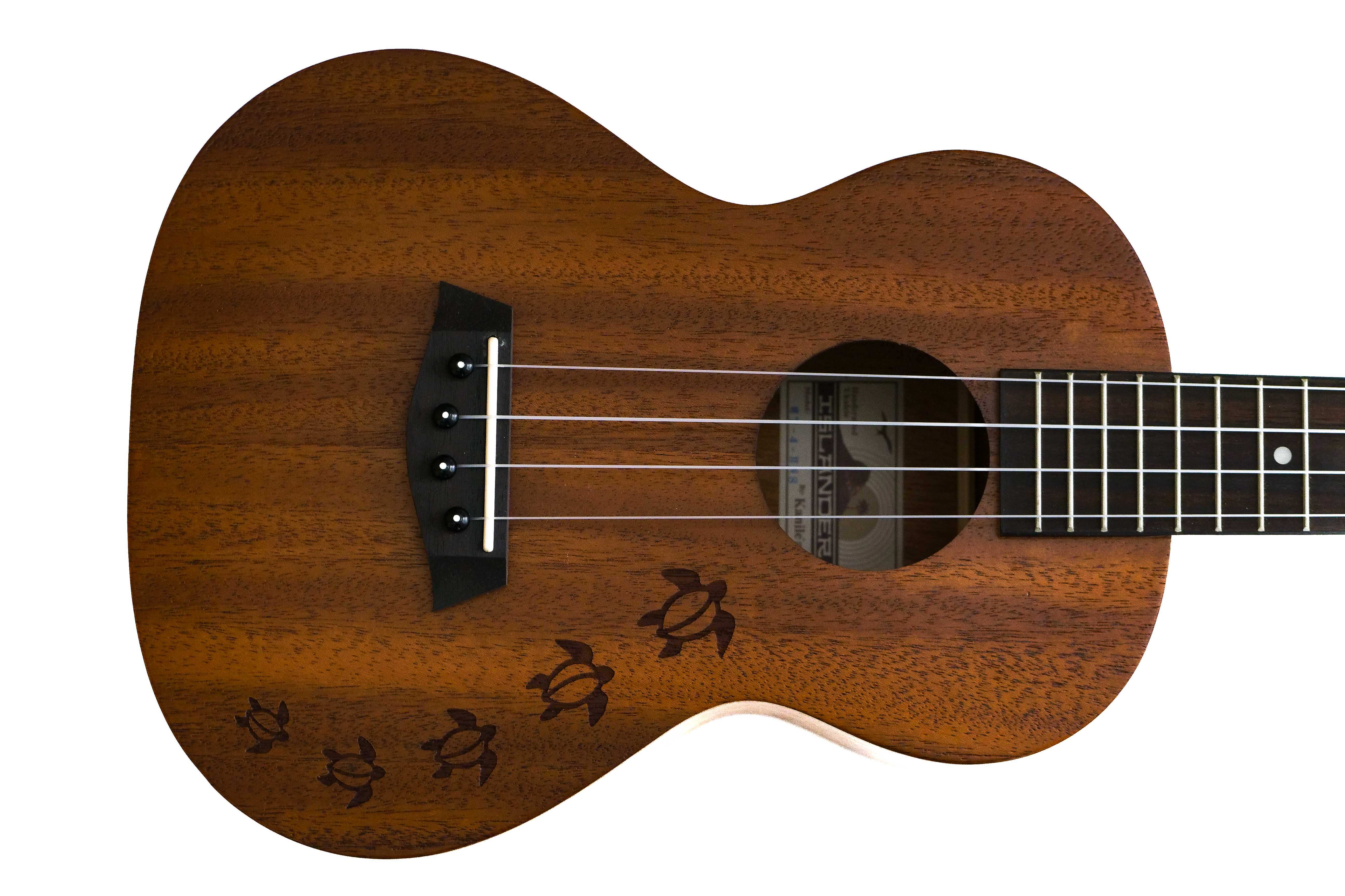 Islander MT-4-HNS Mahogany Tenor Ukulele w/ Honu Turtle