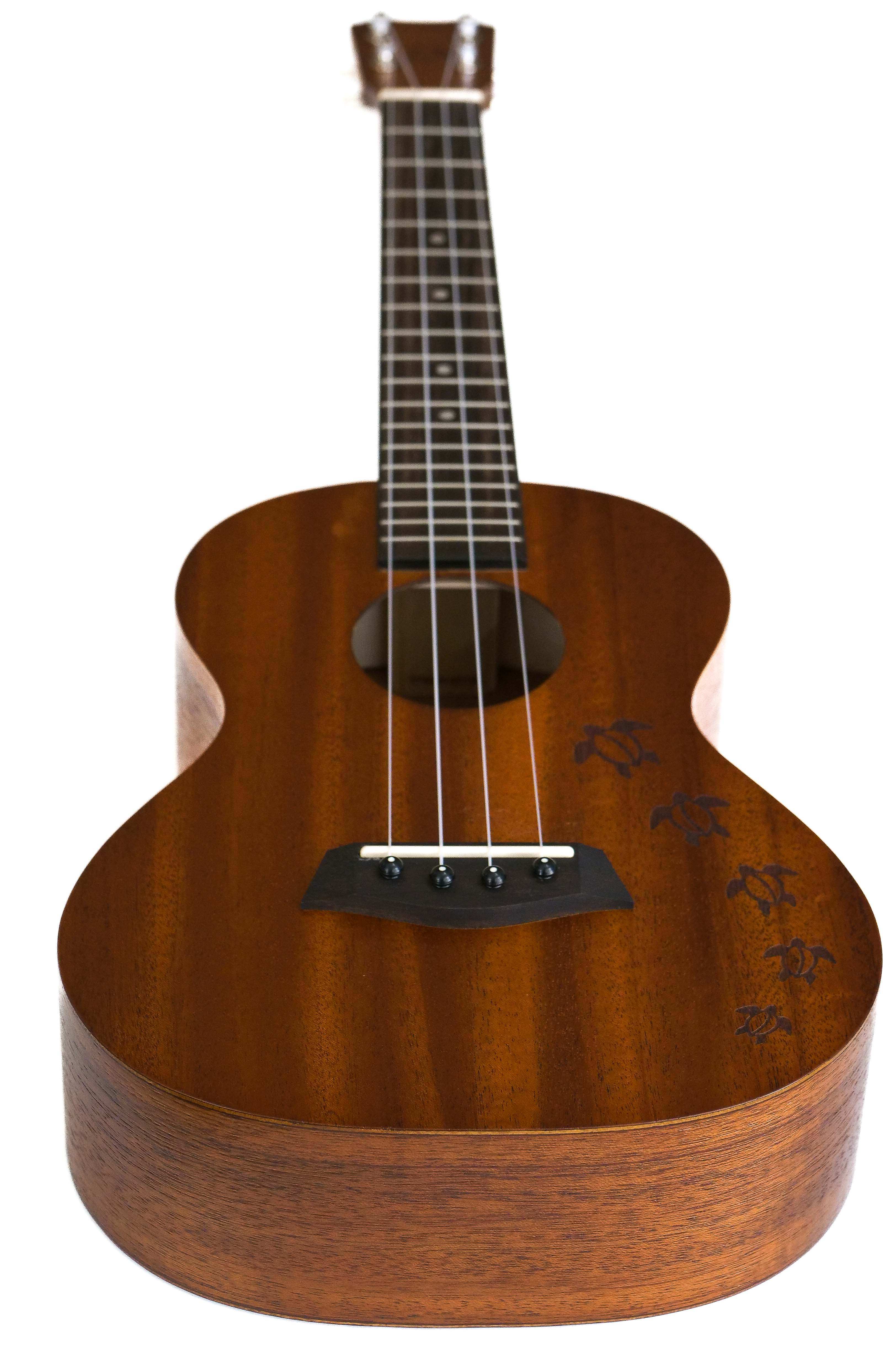 Islander MT-4-HNS Mahogany Tenor Ukulele w/ Honu Turtle - Image 4