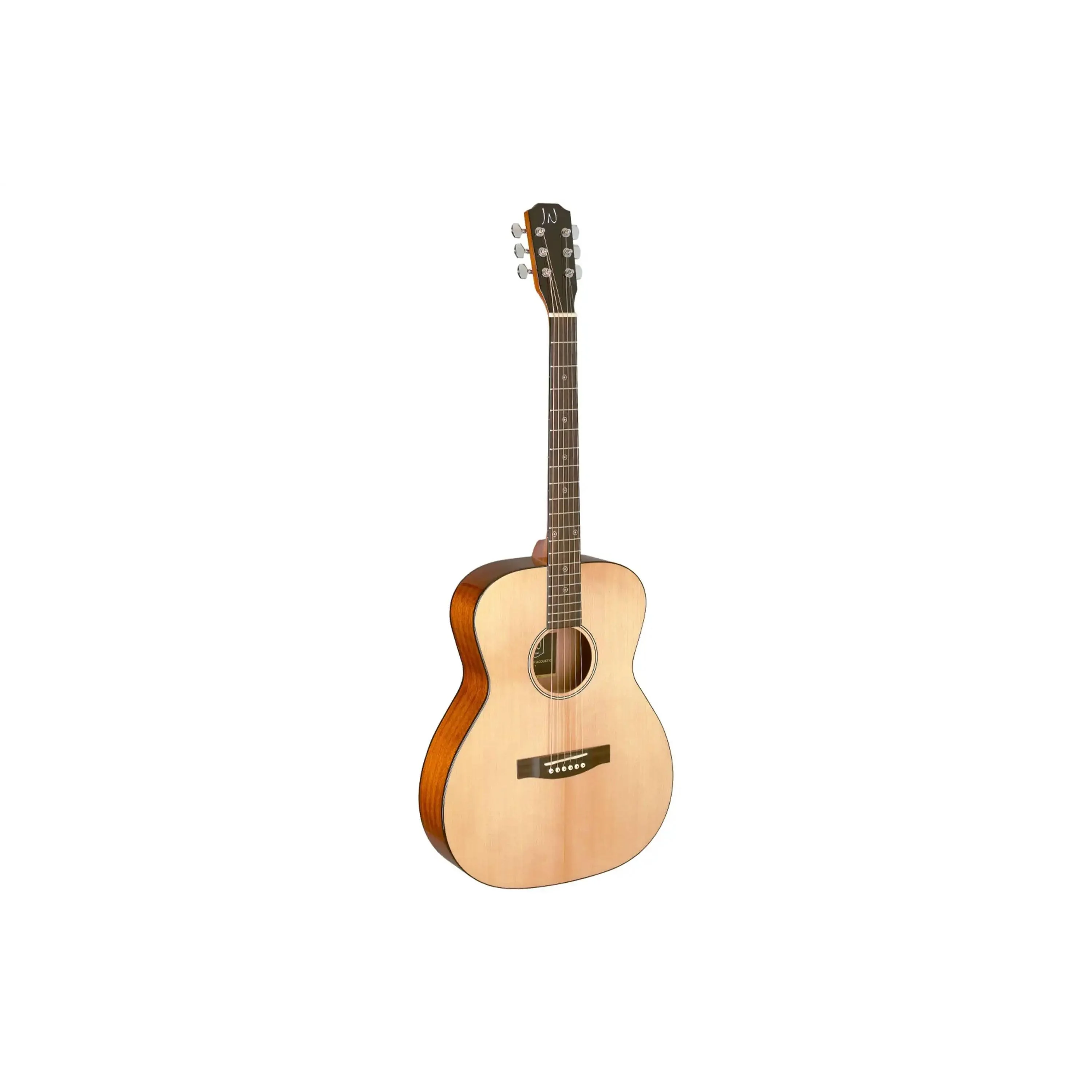 J.N Guitars BES-A-N Solid Spruce Top Acoustic Guitar - Image 2