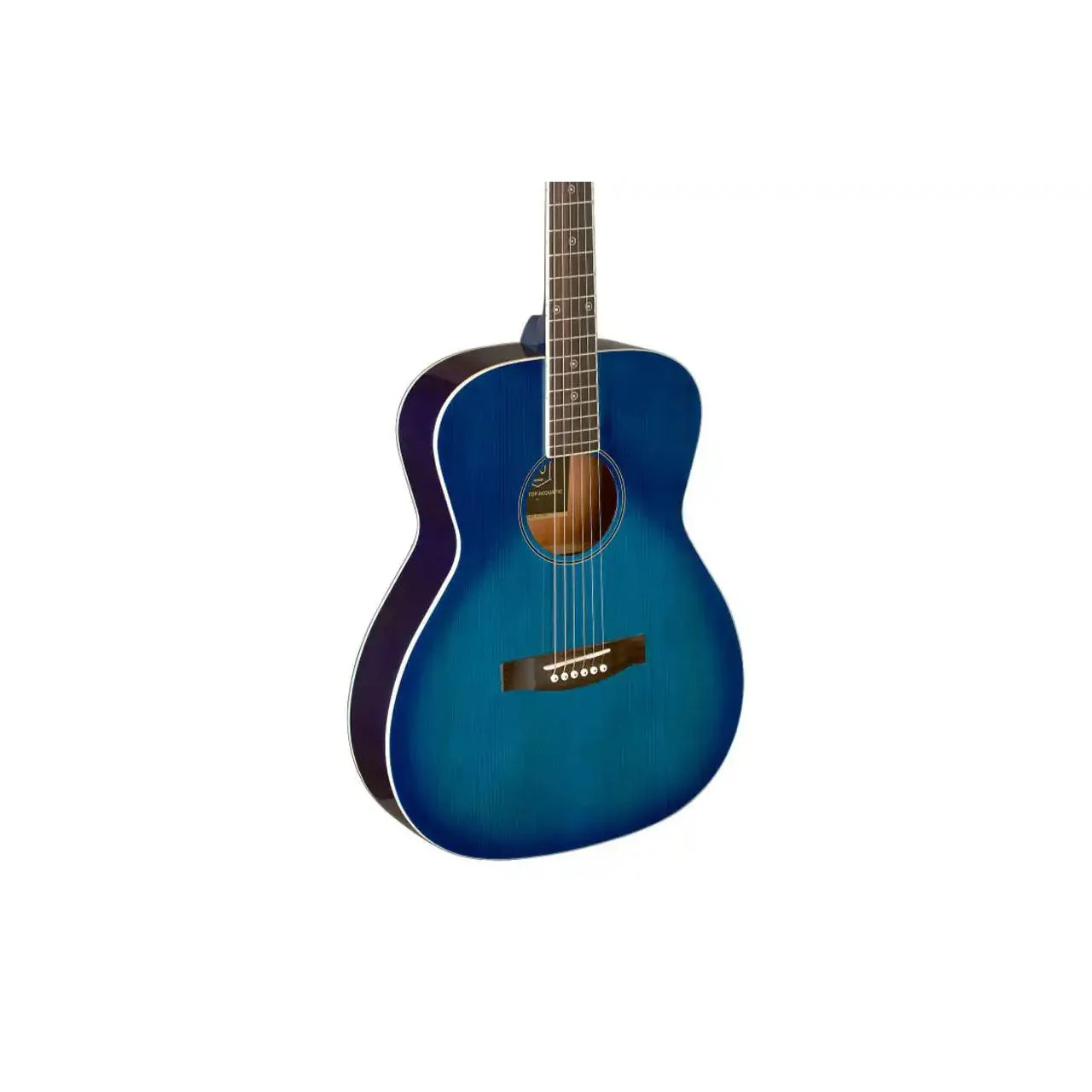 J.N Guitars BES-A-TBB Solid Spruce Top Blueburst Acoustic Guitar