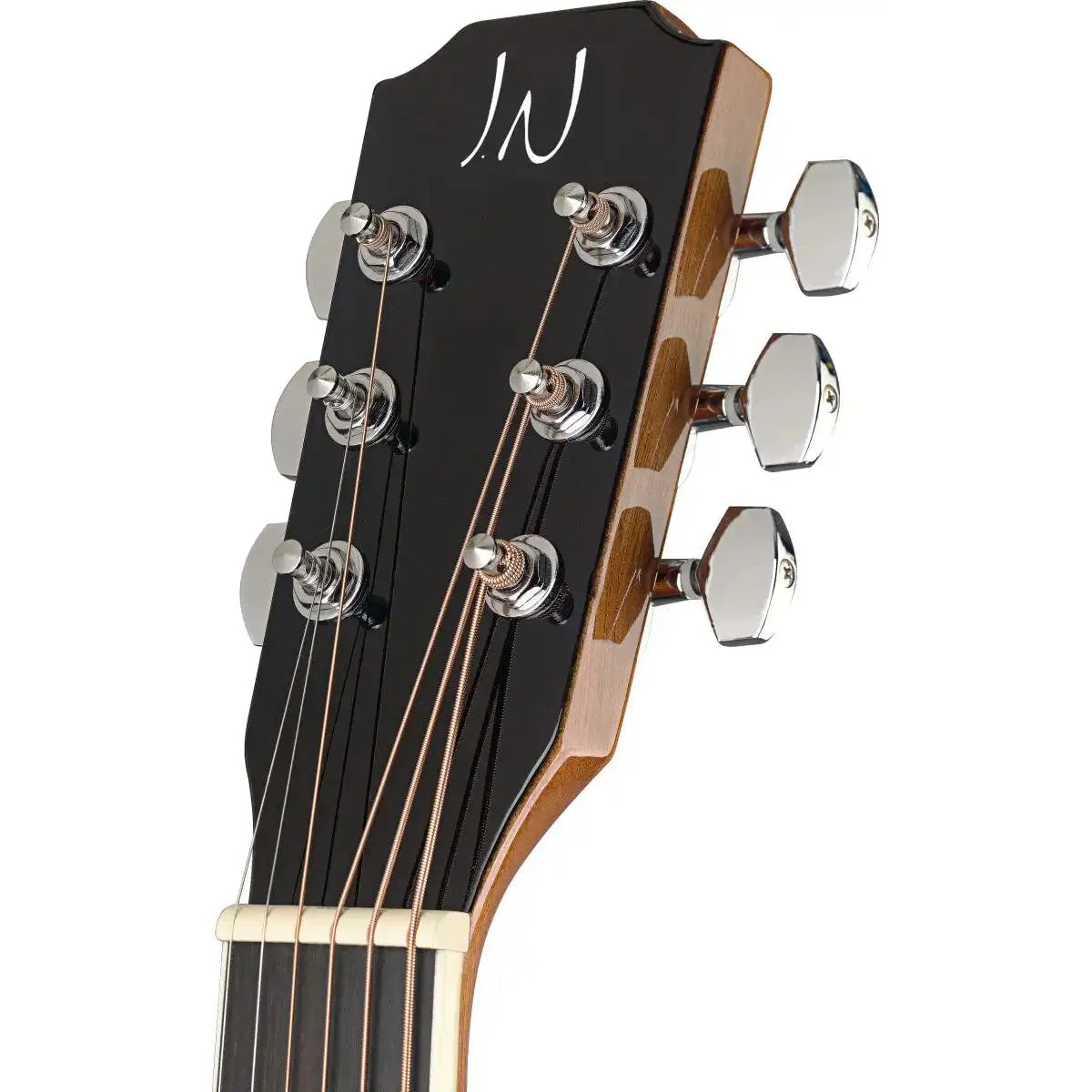 J.N Guitars BES-ACE-DCB-LH Cherryburst Left Handed Acoustic Electric Guitar - Image 5