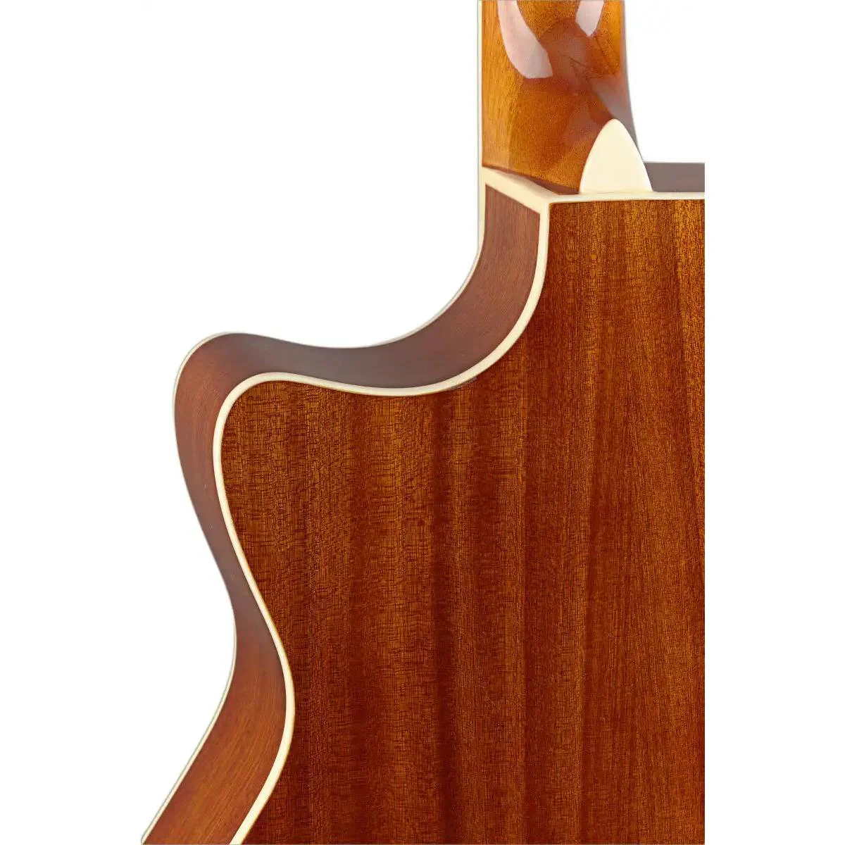 J.N Guitars BES-ACE-DCB Solid Spruce Top Cherryburst Acoustic Electric Guitar - Image 3