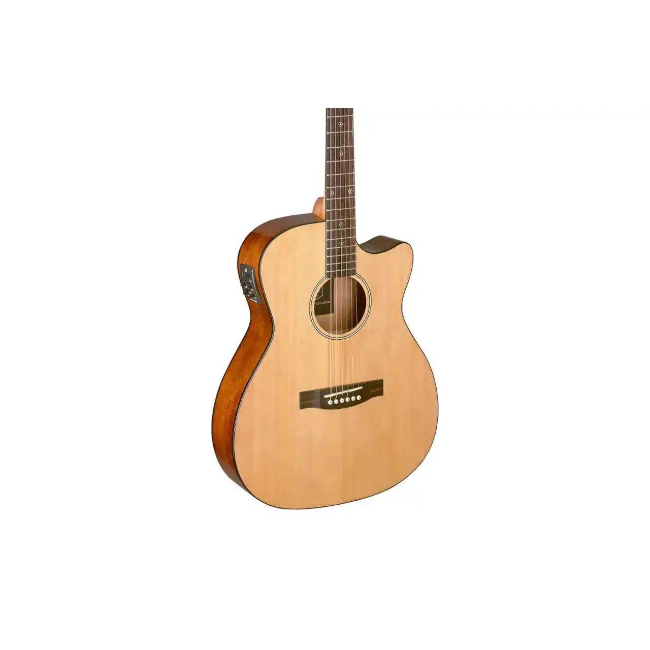 J.N Guitars BES-ACE-N Solid Spruce Top Acoustic Electric Guitar
