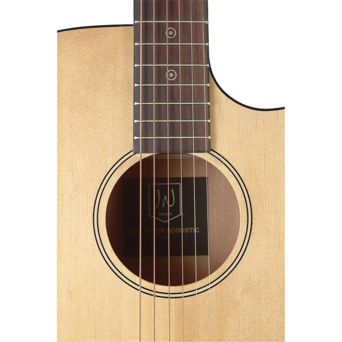 J.N Guitars BES-ACE-N Solid Spruce Top Acoustic Electric Guitar - Image 4