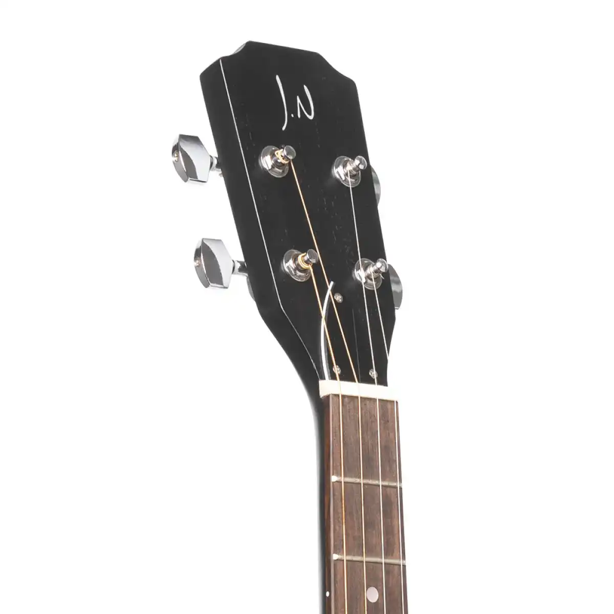 J.N Guitars CASK-HOGSCOAL Sapele Cigar Box Acoustic Electric Guitar - Image 6