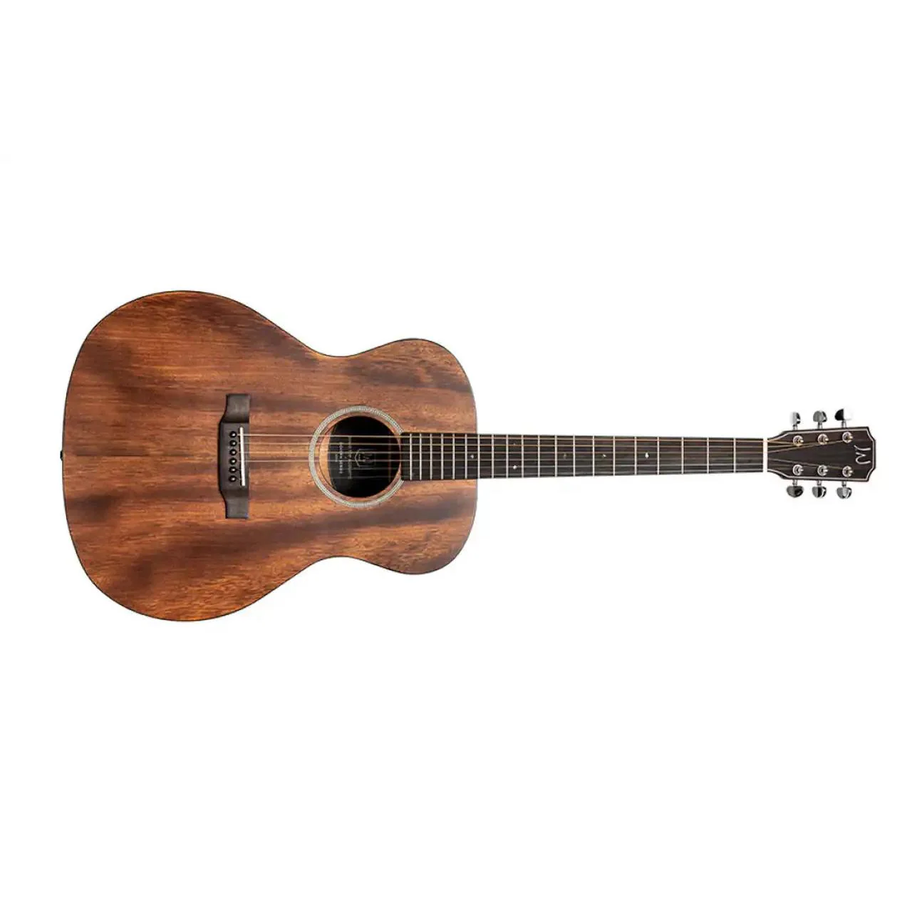 J.N Guitars DOV-A Solid Mahogany Top Acoustic Guitar - Image 2