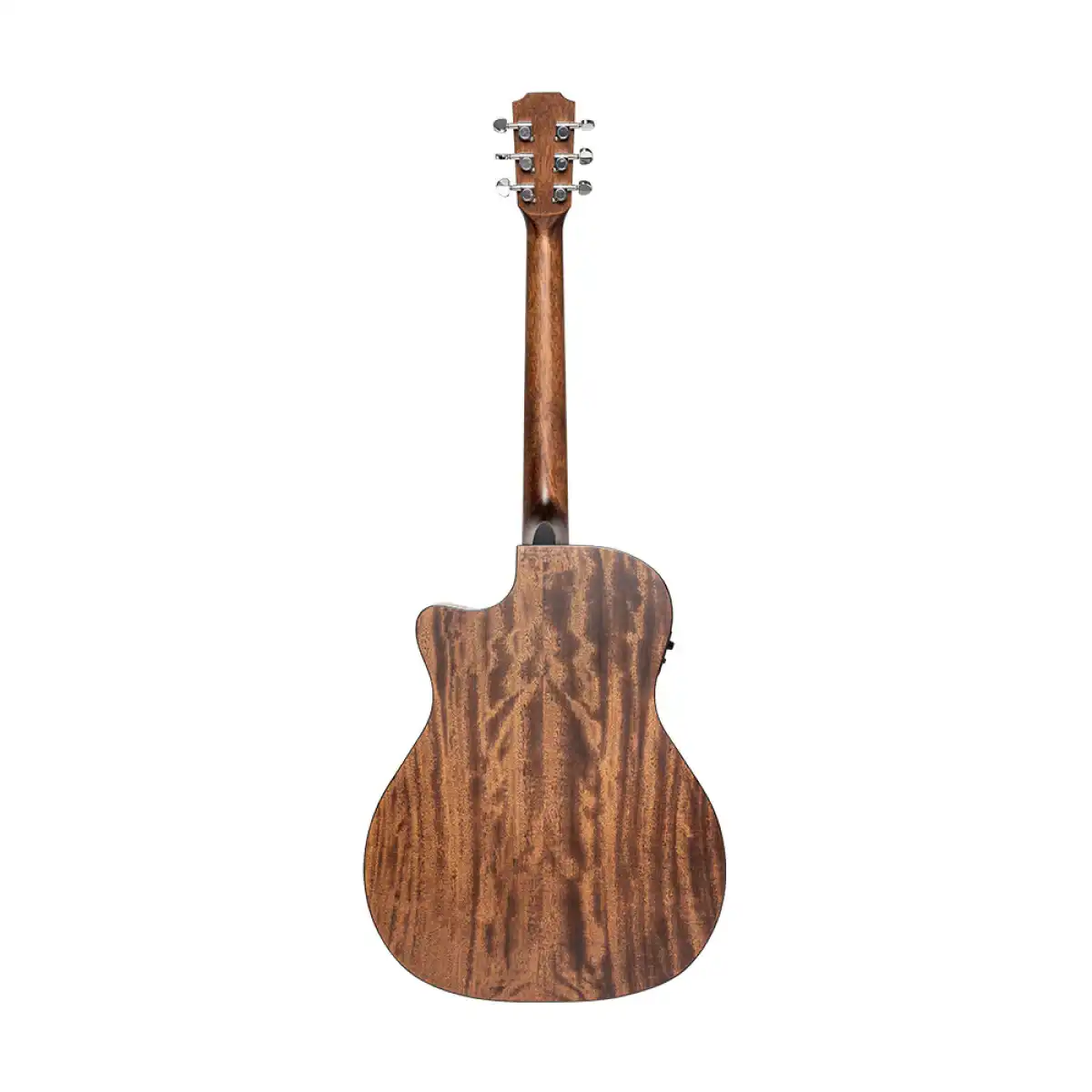 J.N Guitars DOV-ACFI Solid Mahogany Top Acoustic Electric Guitar - Image 3