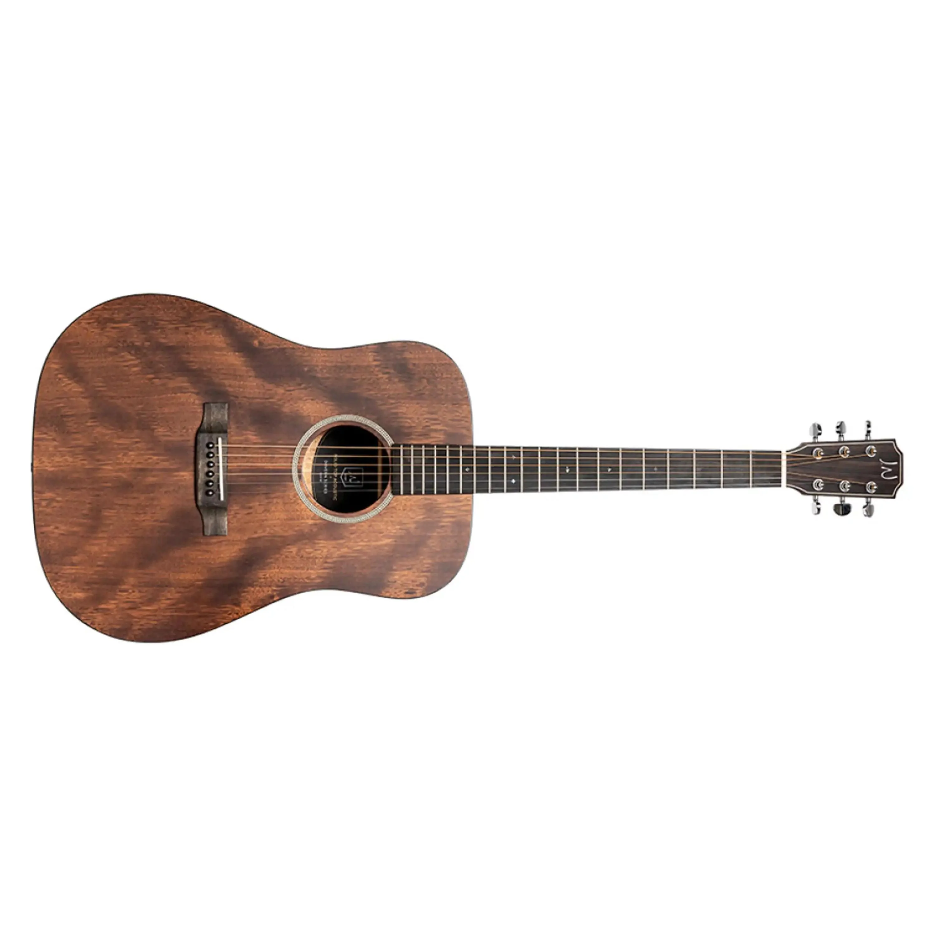 J.N Guitars DOV-D Mahogany Dreadnought Acoustic Guitar - Image 2