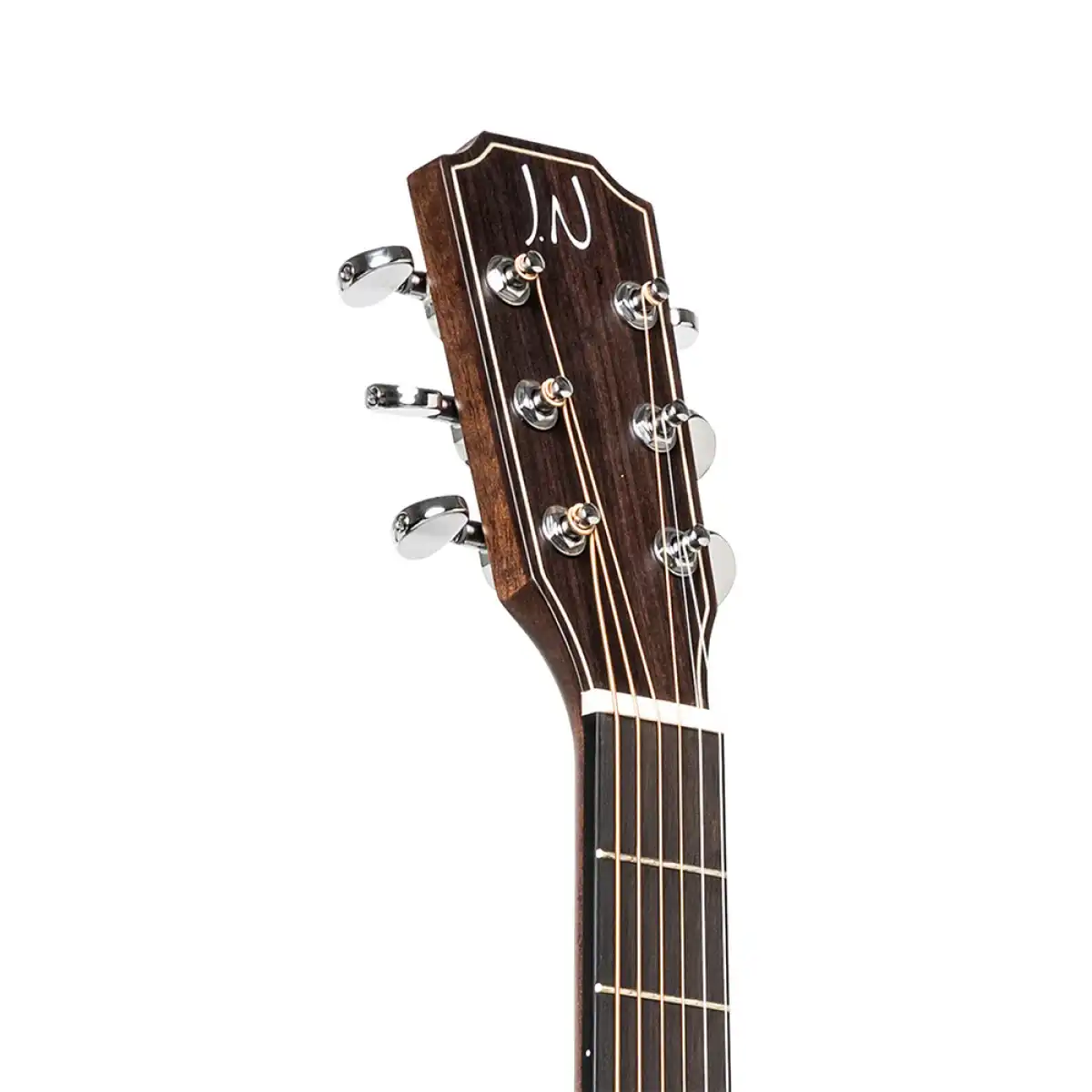 J.N Guitars DOV-DCFI Mahogany Dreadnought Acoustic Electric Guitar - Image 7