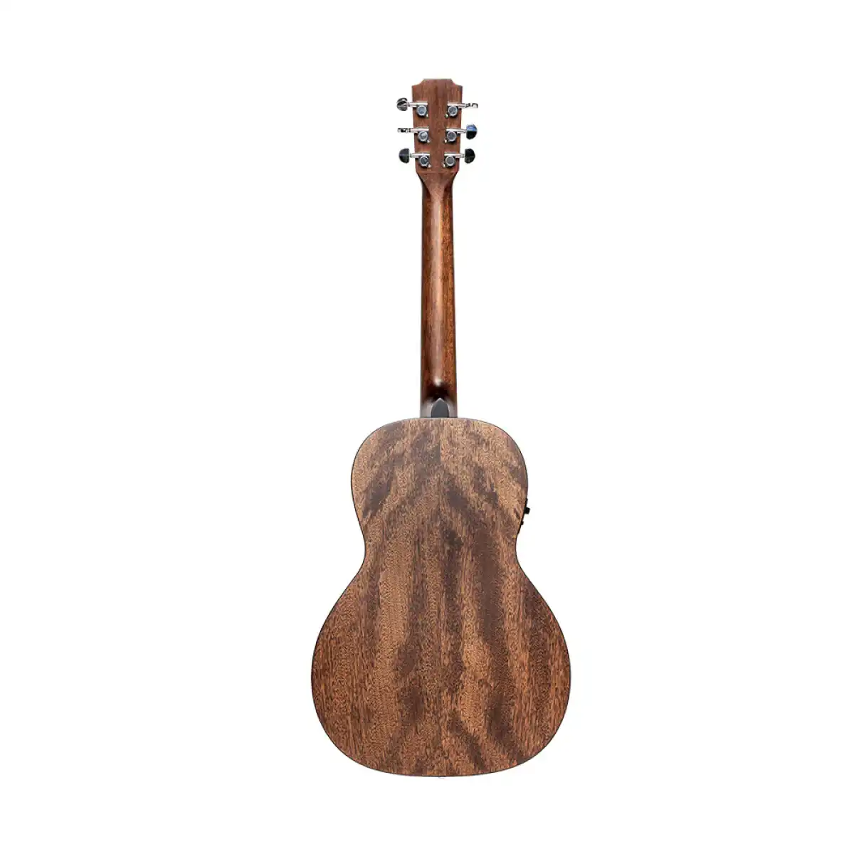 J.N Guitars DOV-PFI Solid Mahogany Top Parlor Acoustic Electric Guitar - Image 3