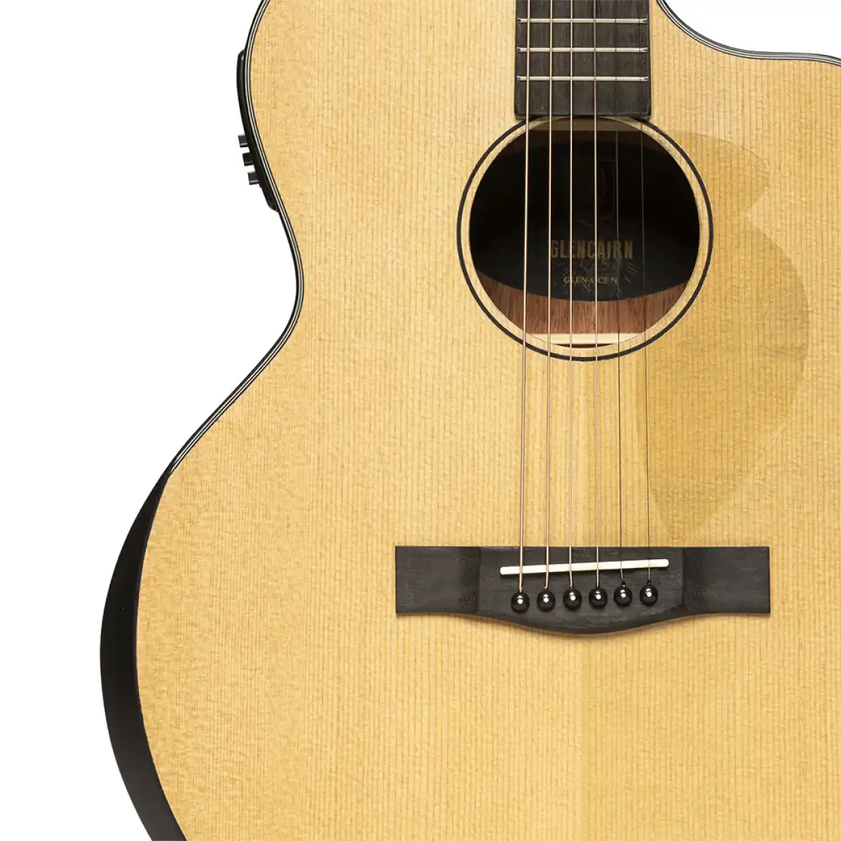 J.N Guitars GLEN-OCE-N Glencairn Spruce Top Acoustic Electric Guitar - Image 5