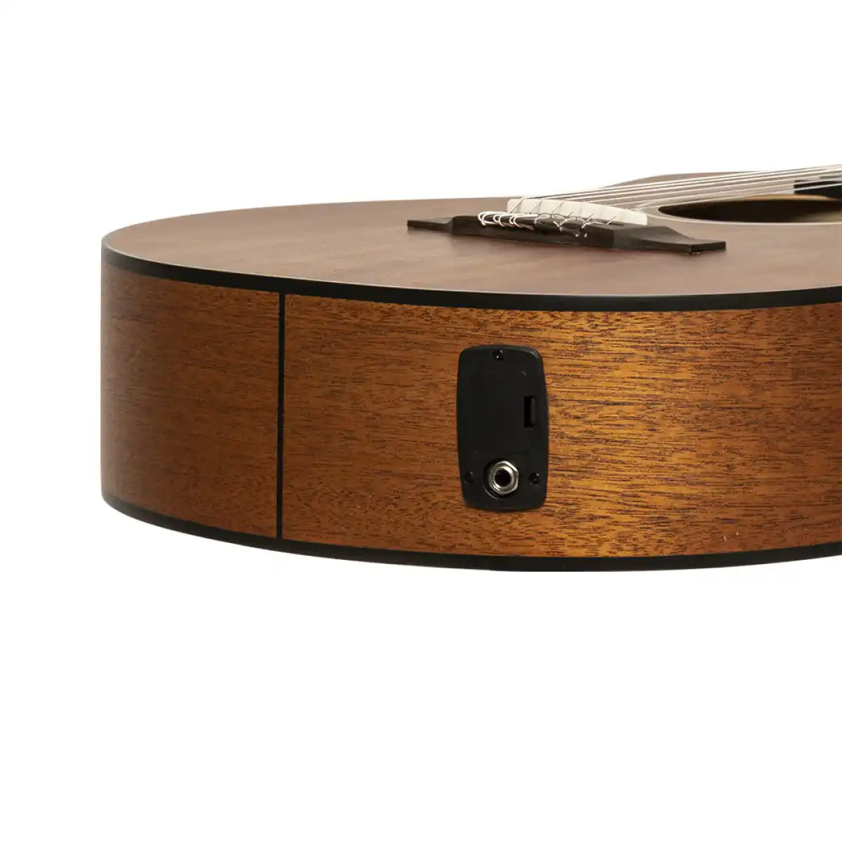 J.N Guitars OLO-CE-N Sapele Acoustic Electric Guitar w/ Cutaway - Image 6