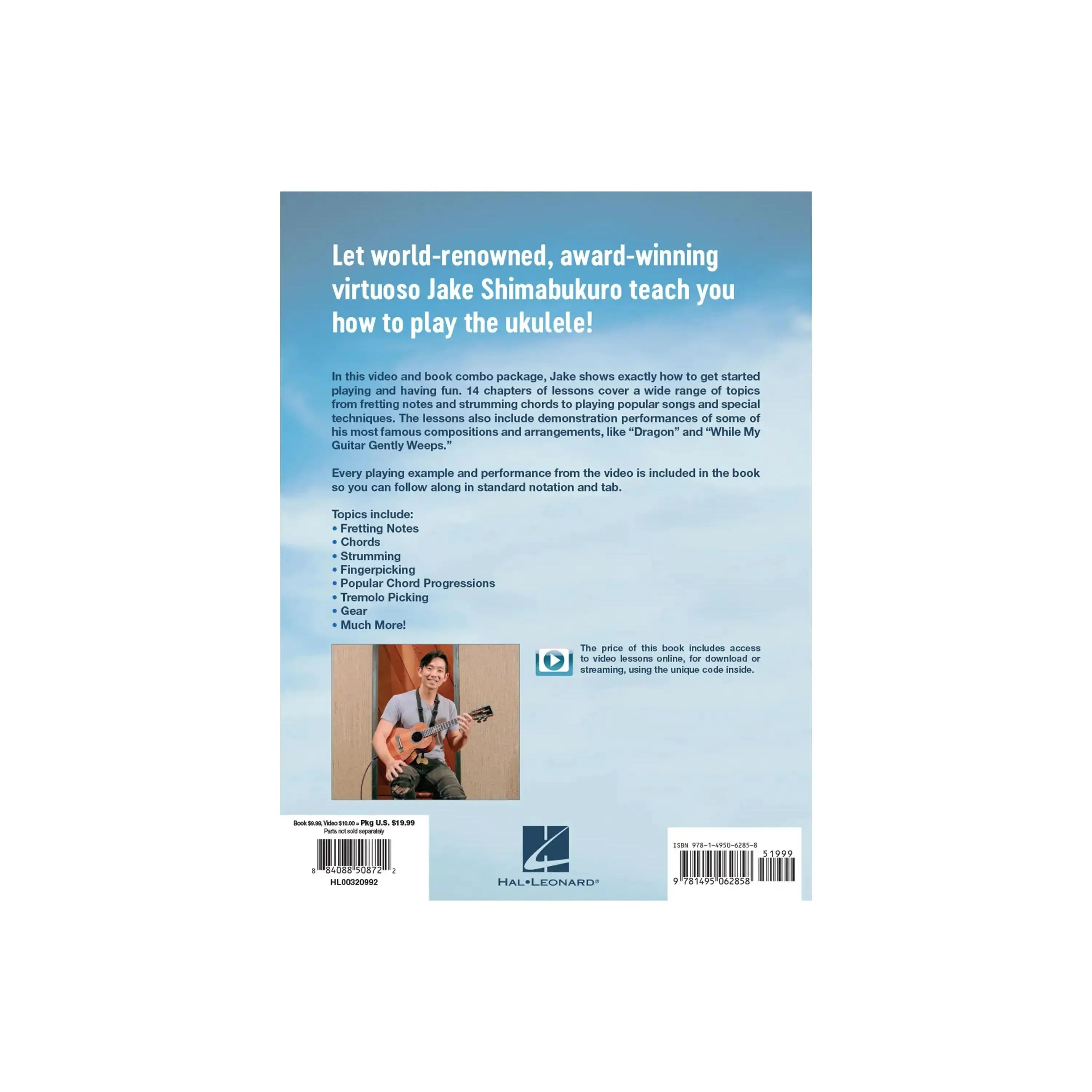 Jake Shimabukuro Teaches Ukulele Lessons Book with Full-Length Online Videos - Image 4