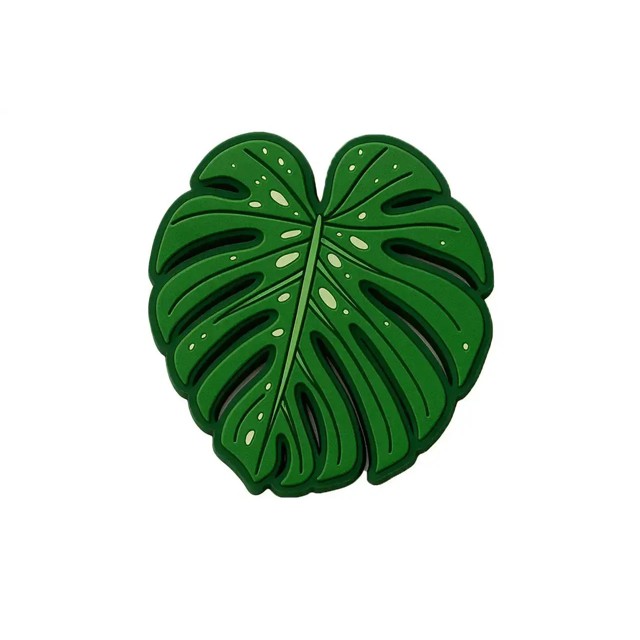 Jam Palz Green Monstera Headstock Charm - Image 2