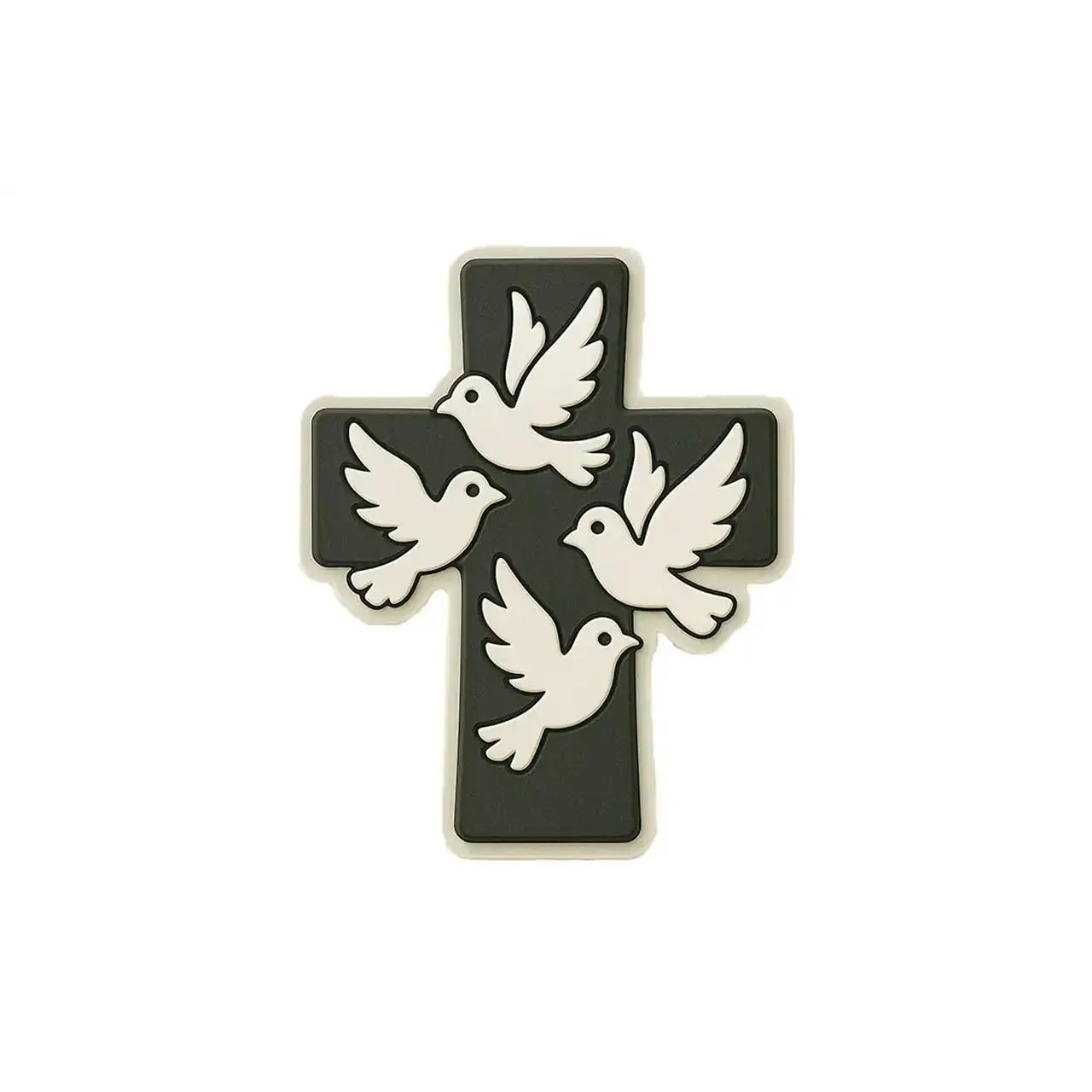 Jam Palz Holy Cross with White Doves Headstock Charm - Image 2