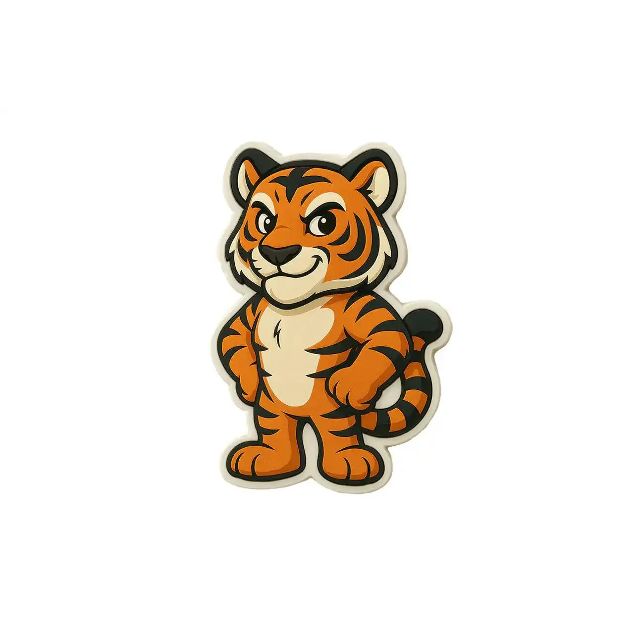 Jam Palz Kepa The Tiger Headstock Charm - Image 2