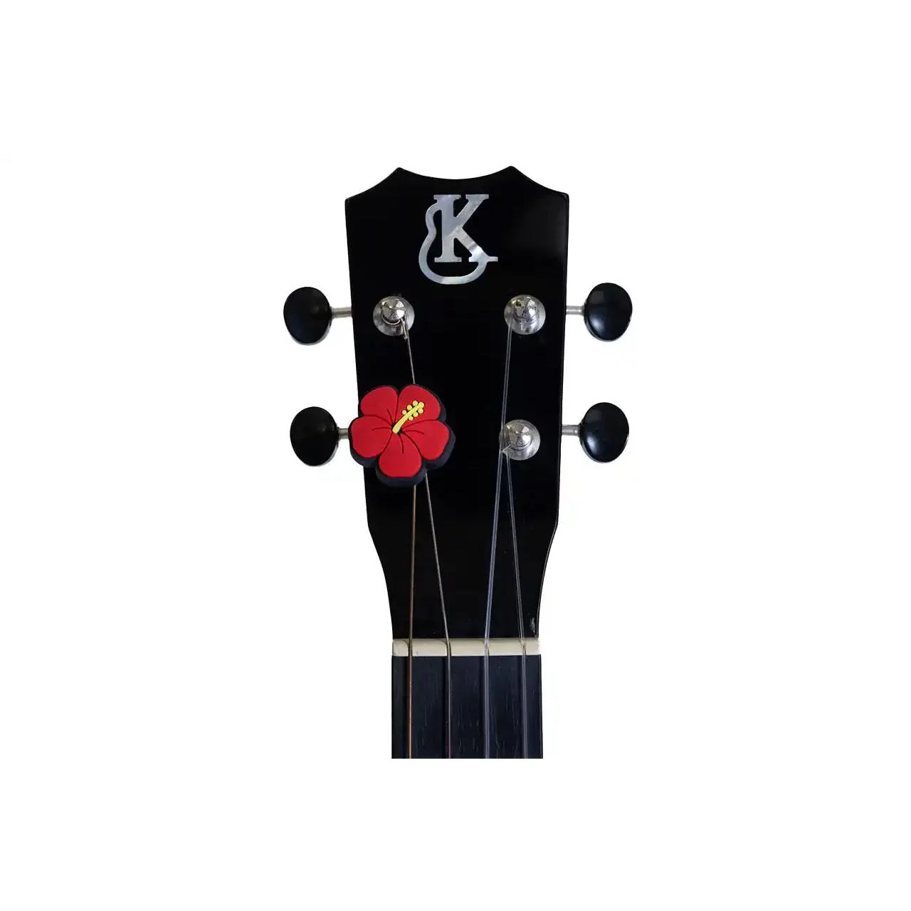 Jam Palz Red Hibiscus Headstock Charm