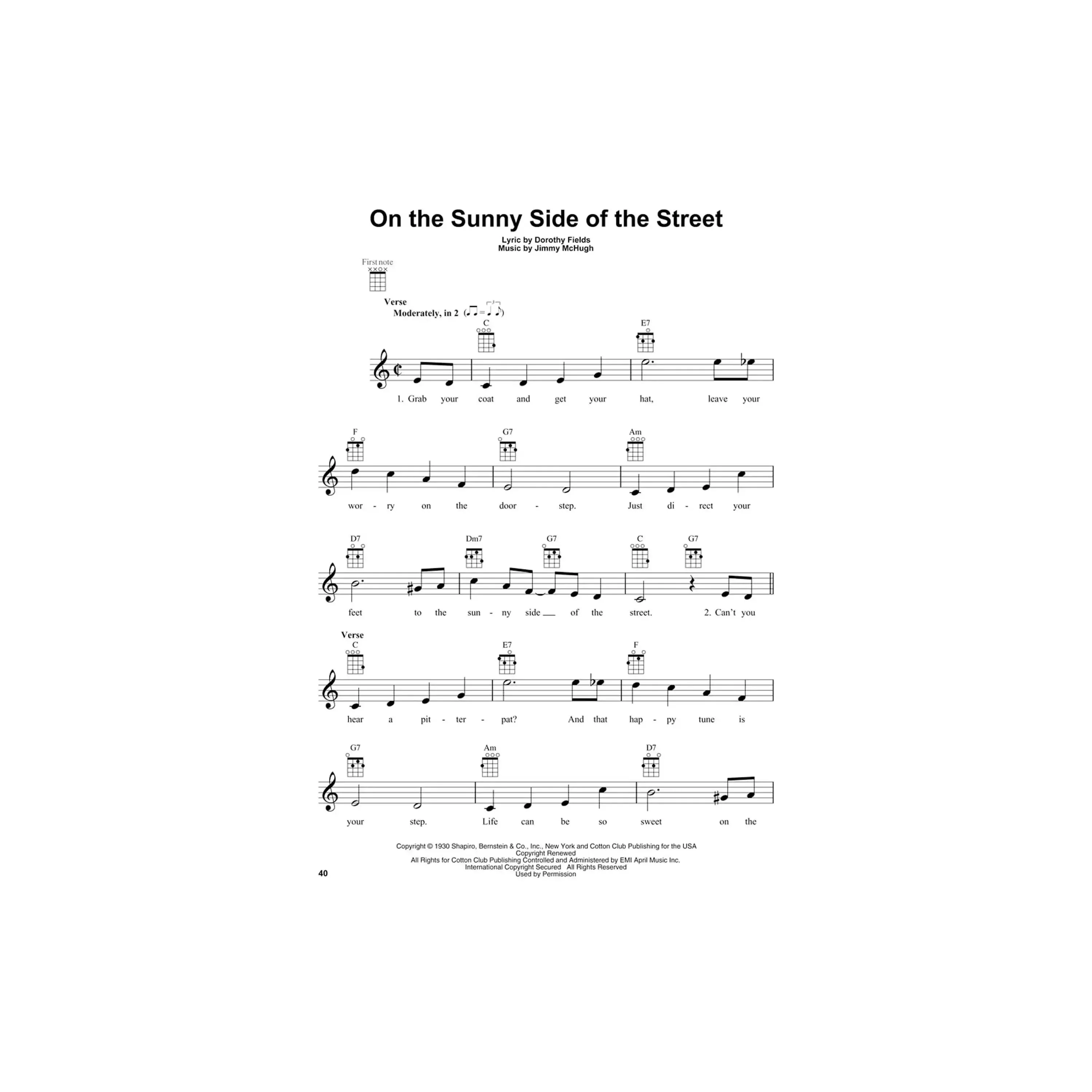 Jazz Standards for Ukulele - Image 2