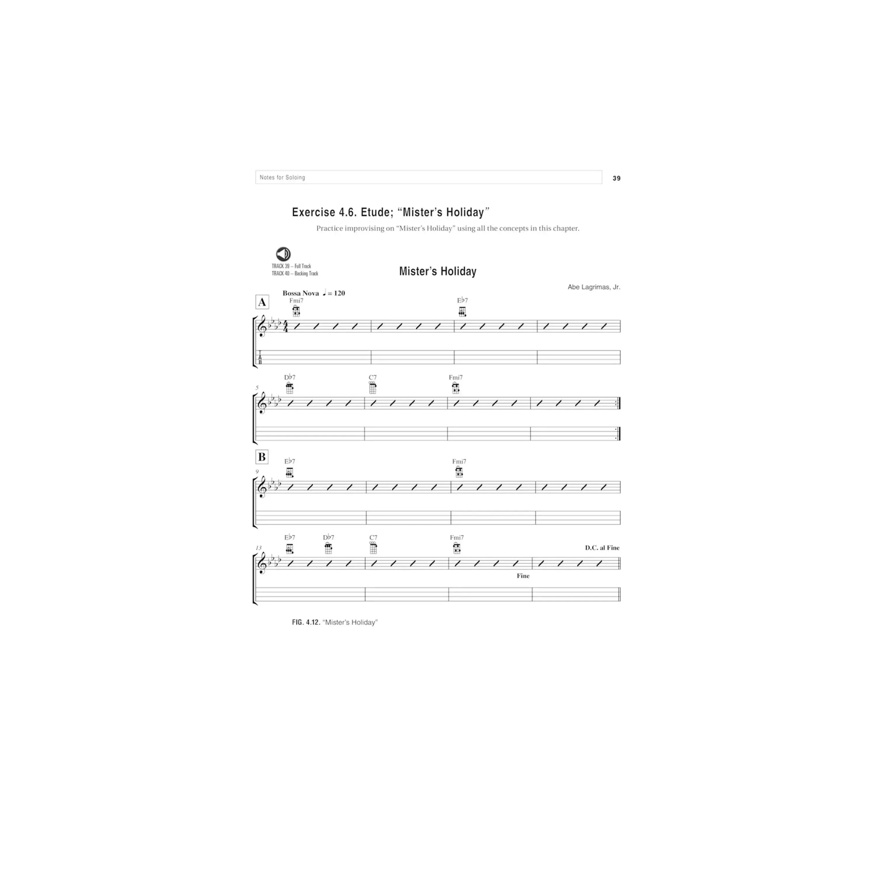 Jazz Ukulele Comping, Soloing, Chord Melodies - Image 4