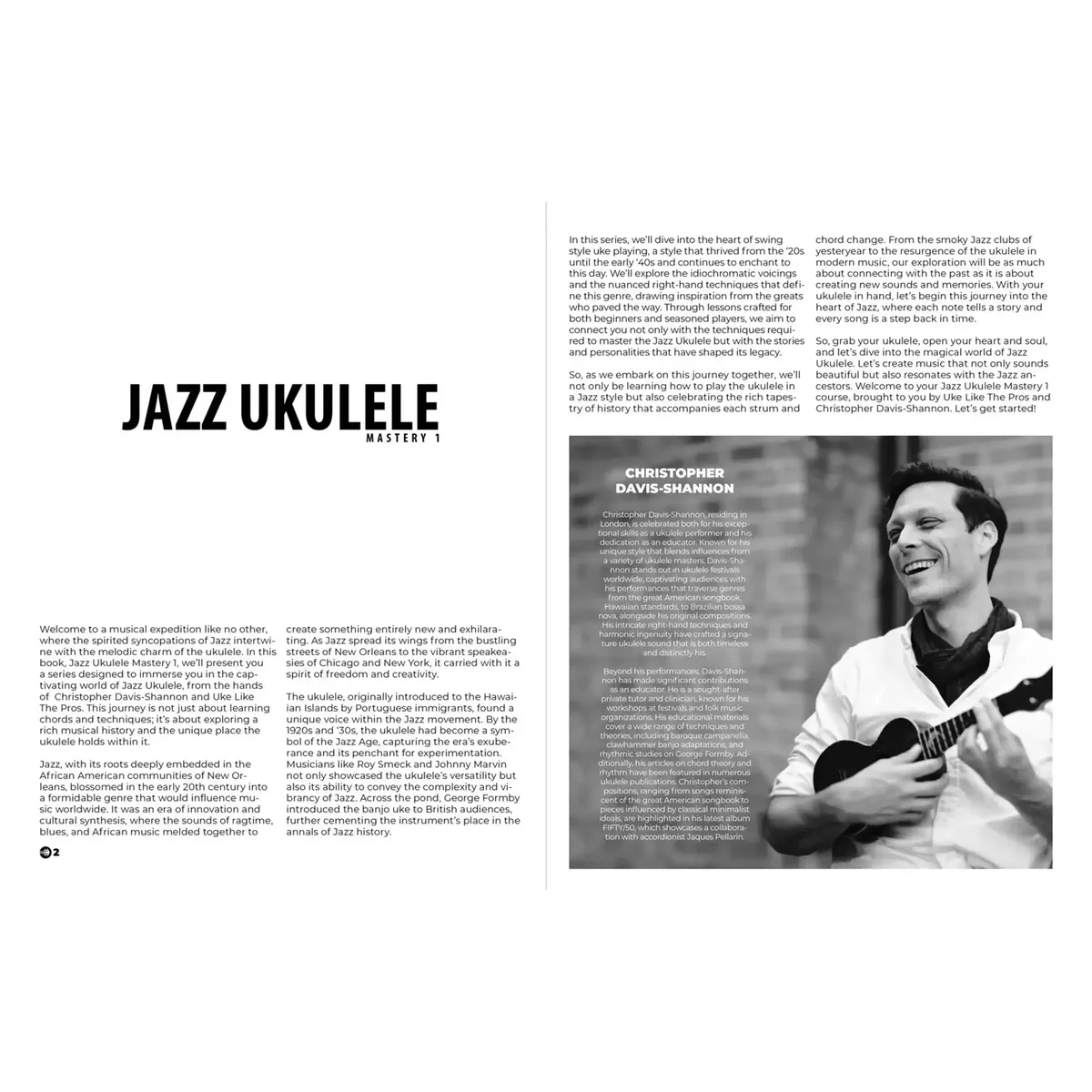 Jazz Ukulele Mastery 1 Book - Image 2