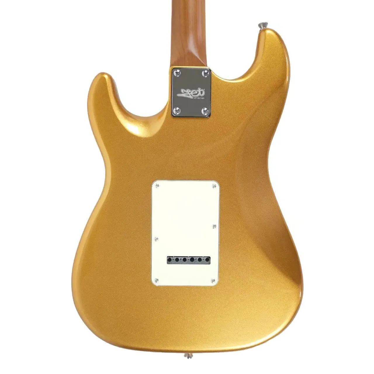 Jet JS-300 GD Gold Solid Body Stratocaster Electric Guitar - Image 2
