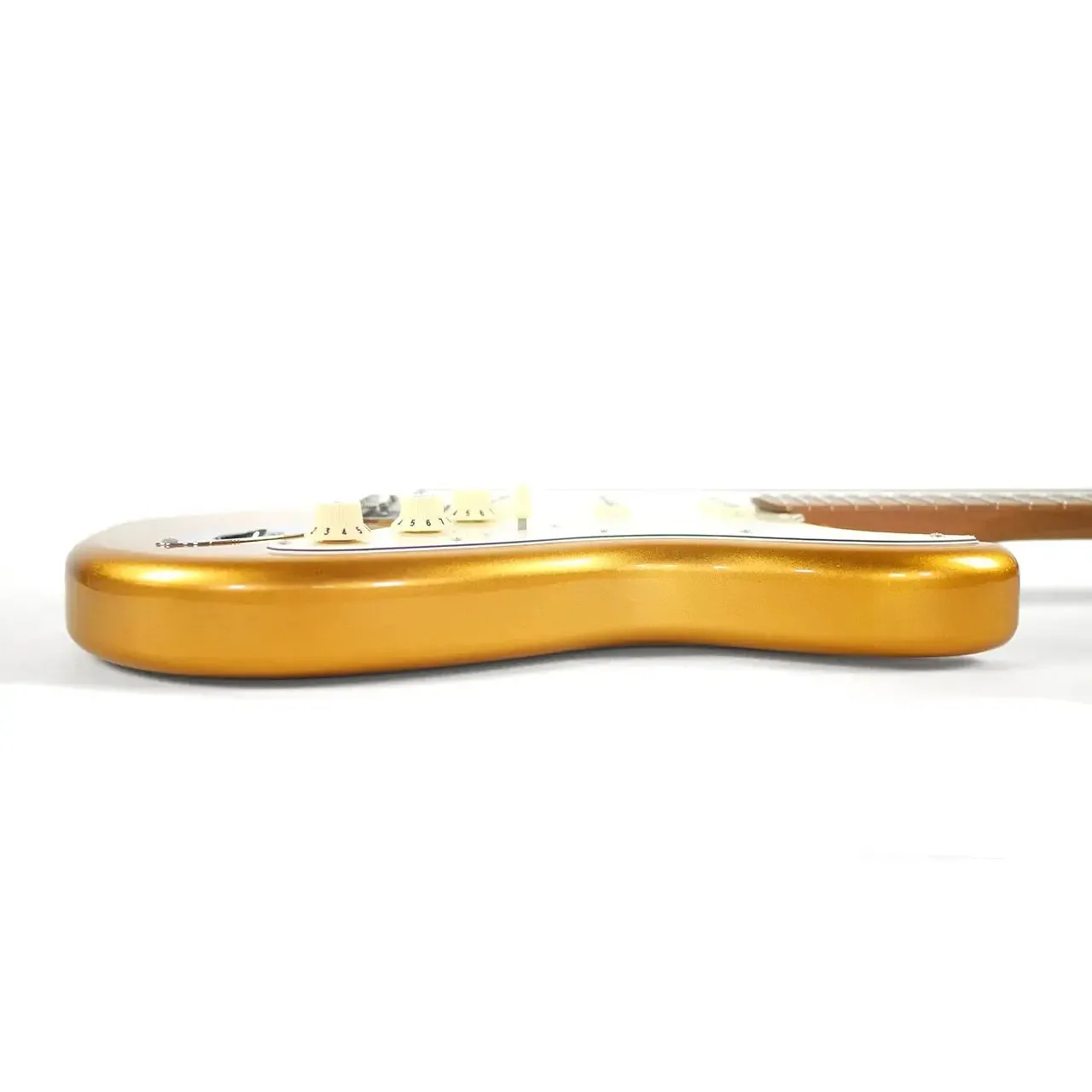 Jet JS-300 GD Gold Solid Body Stratocaster Electric Guitar - Image 3