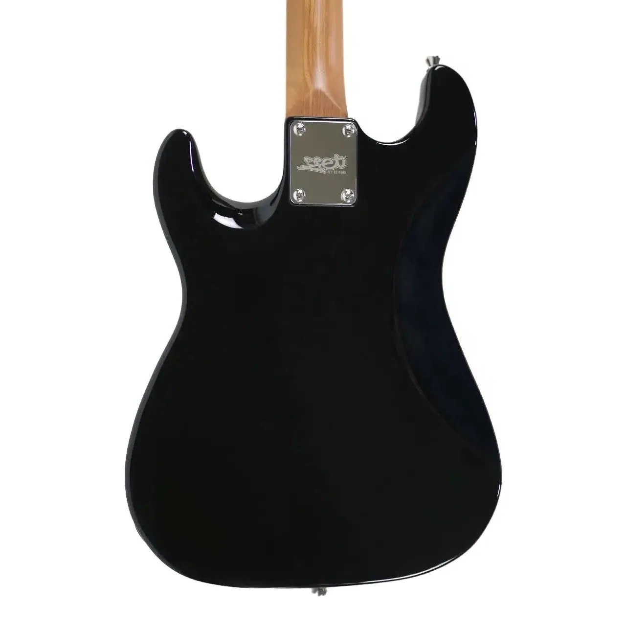 Jet JS-300 MINI BK Black Solid Body Stratocaster Electric Guitar - Image 2