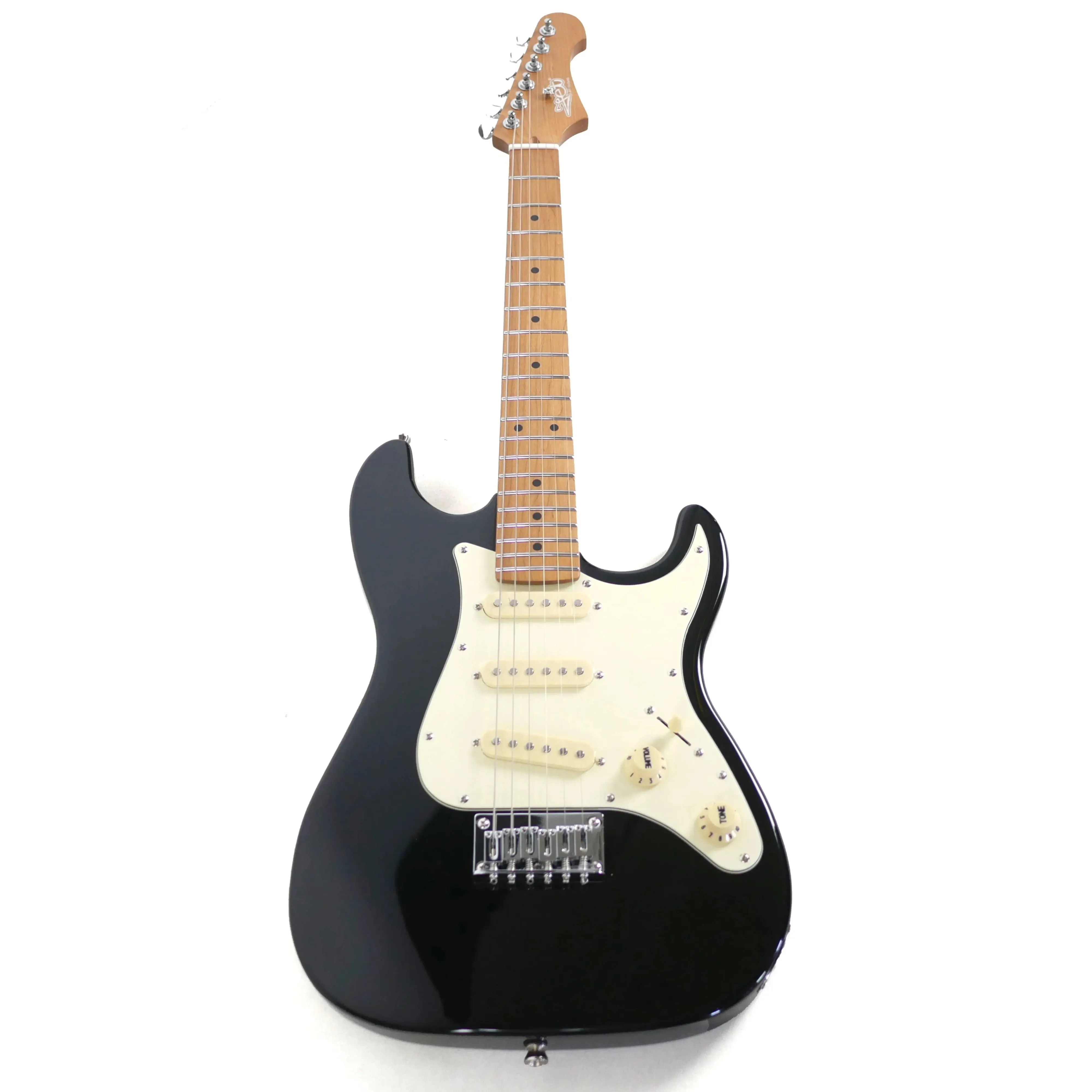 Jet JS-300 MINI BK Black Solid Body Stratocaster Electric Guitar - Image 4