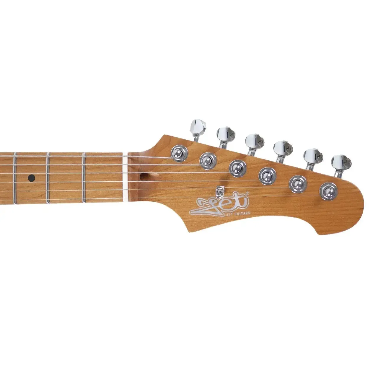 Jet JS-300 MINI BK Black Solid Body Stratocaster Electric Guitar - Image 5