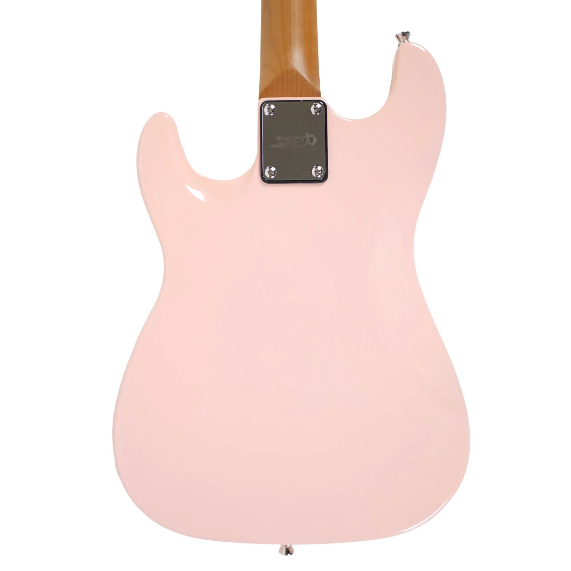 Jet JS-300 MINI PK Pink Solid Body Mini Stratocaster Electric Guitar - Image 2