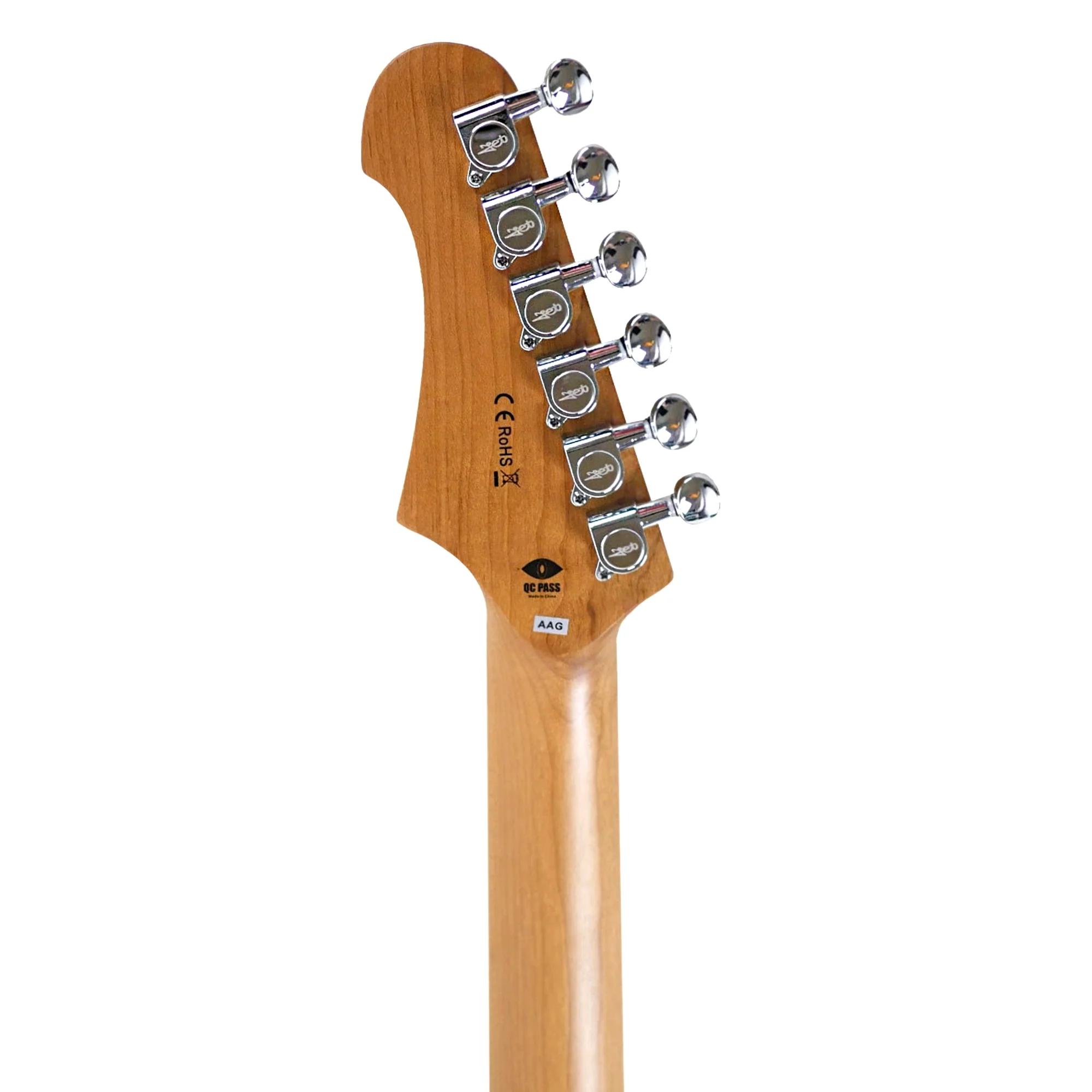 Jet JS-300 MINI PK Pink Solid Body Mini Stratocaster Electric Guitar - Image 6